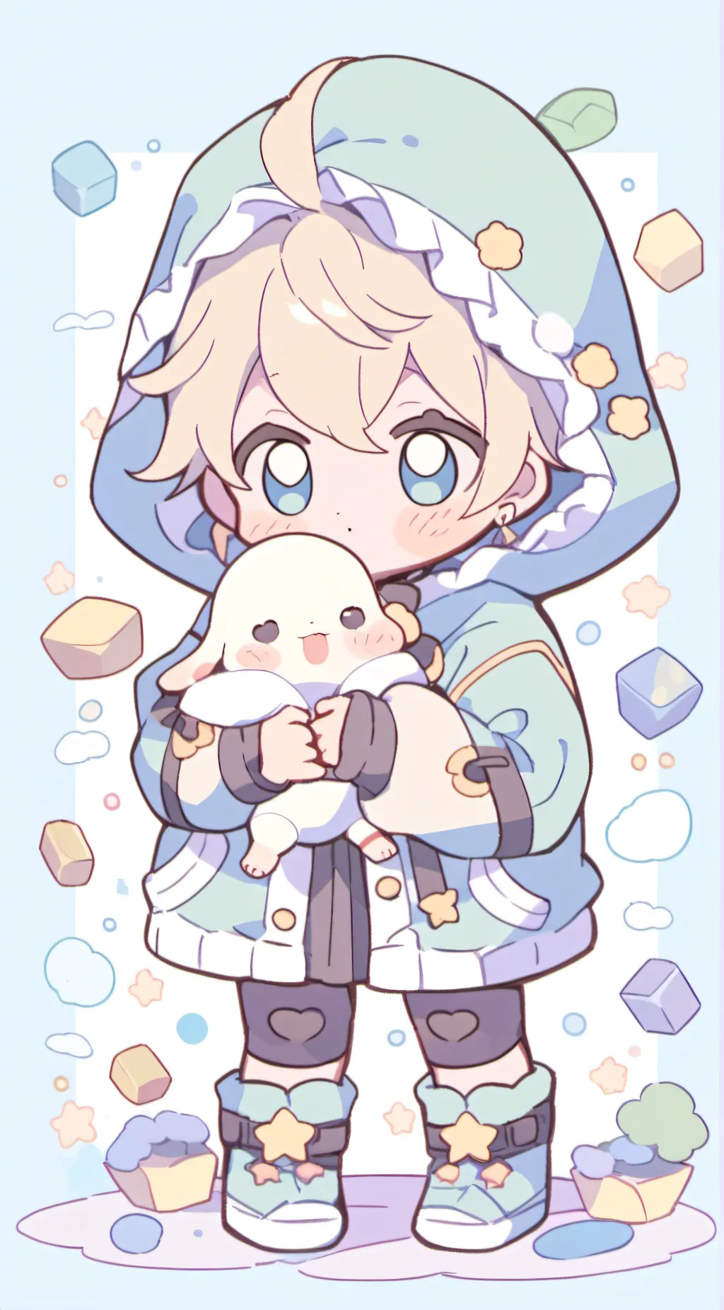 ai character: Baby 2 background