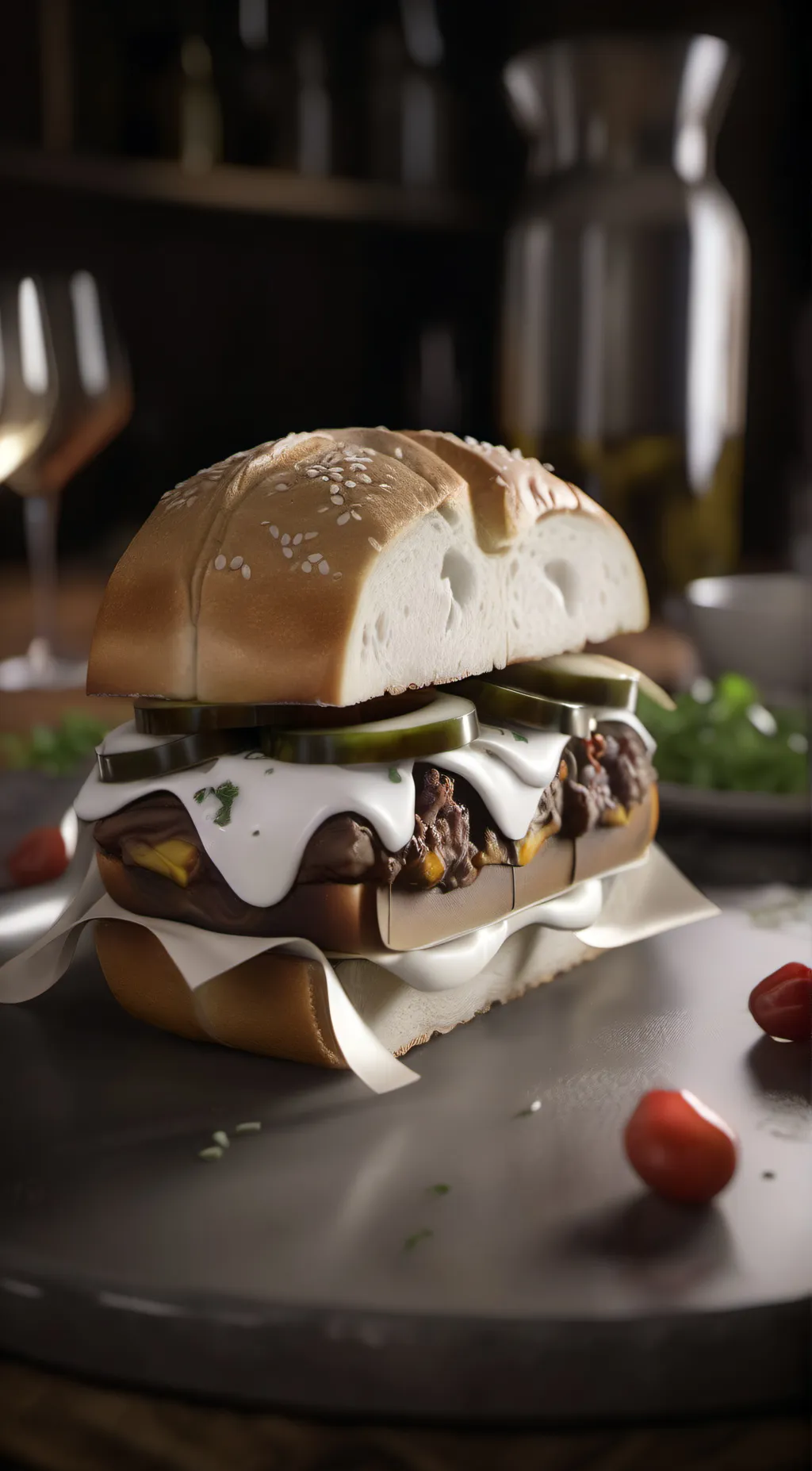 ai character: Leo background