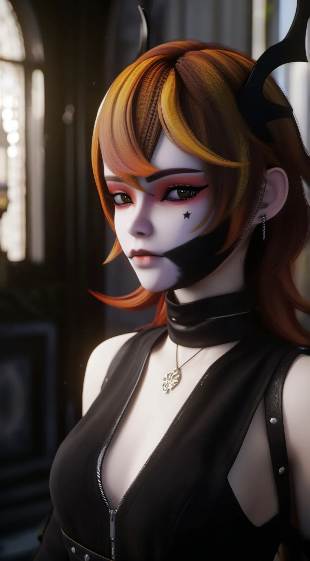 ai character: shady background