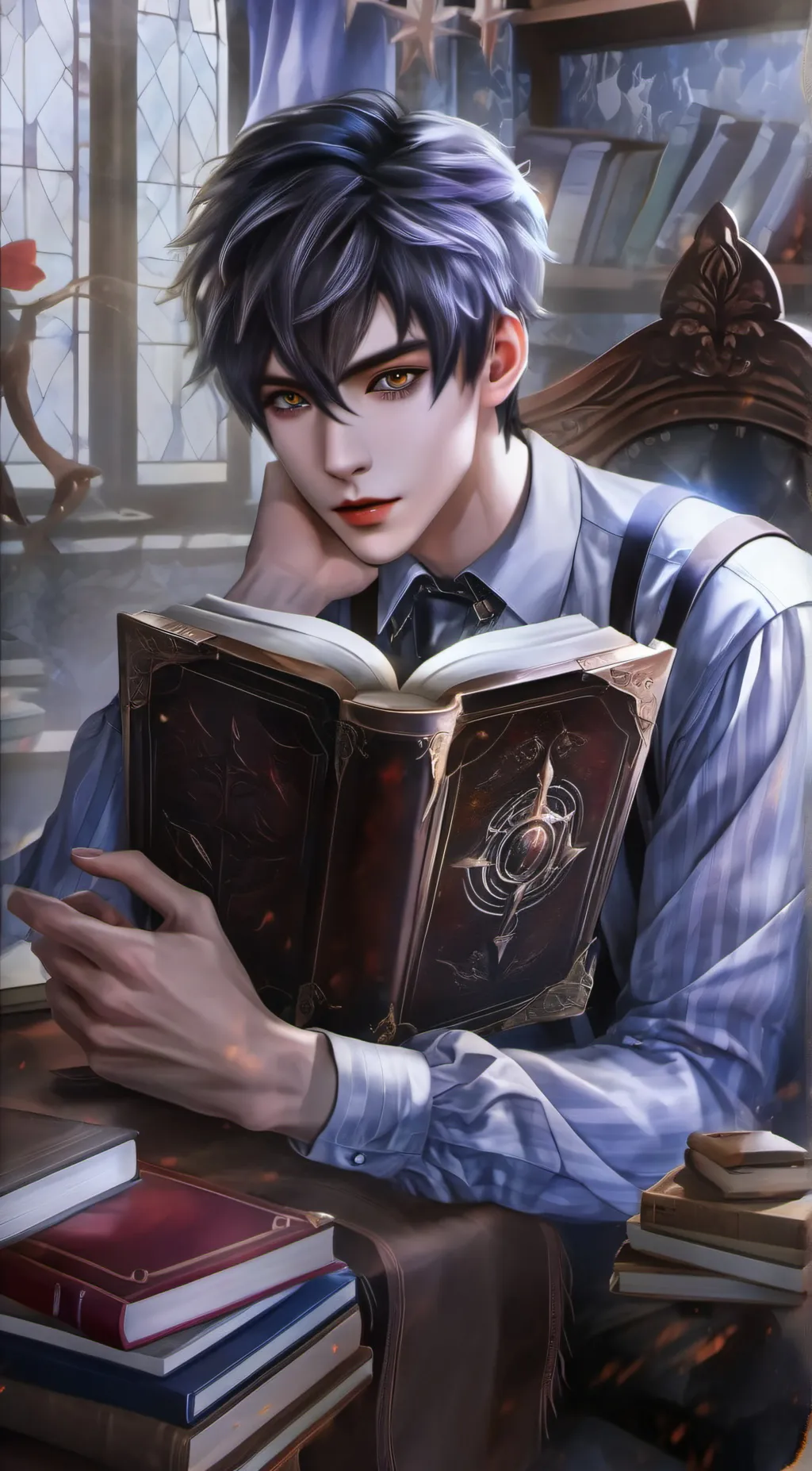 ai character: Arthur background