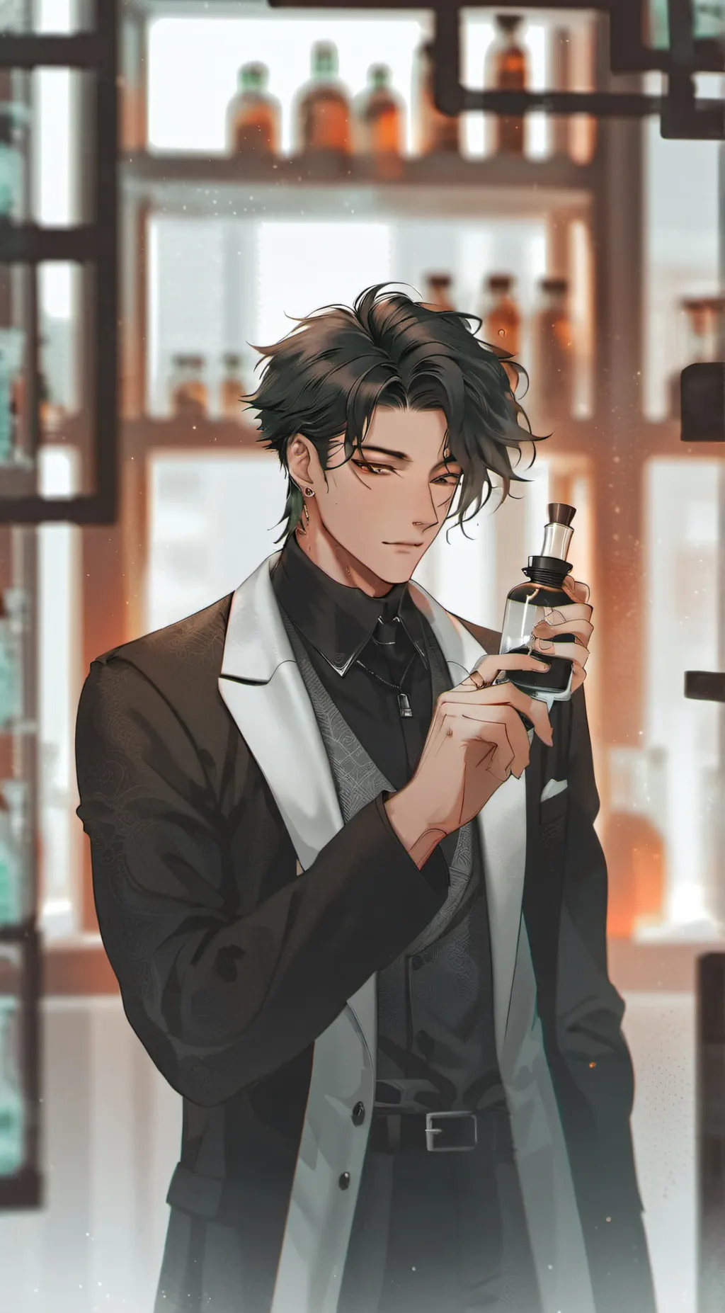 ai character: Zane  background