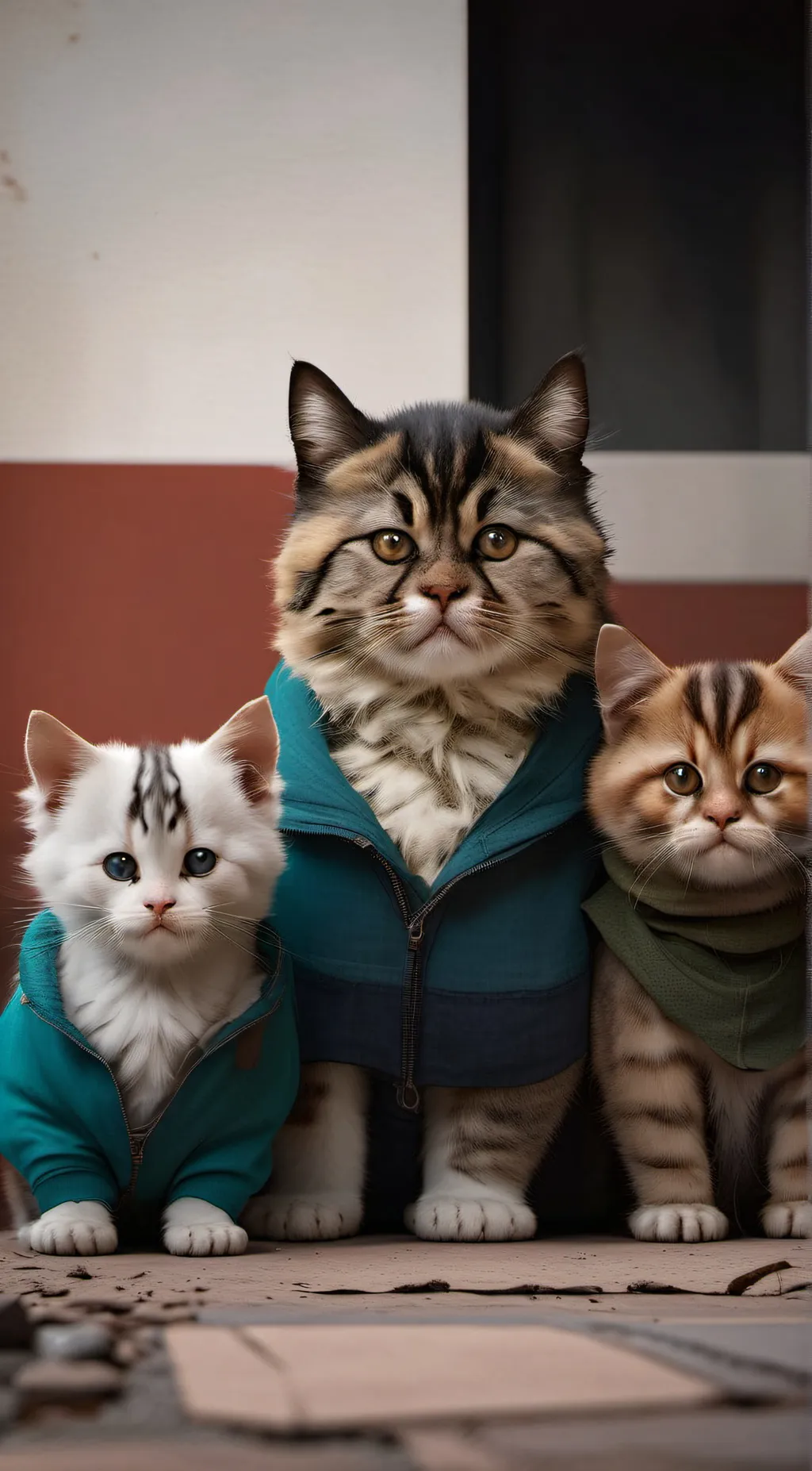 ai character: max, molly,and rex background