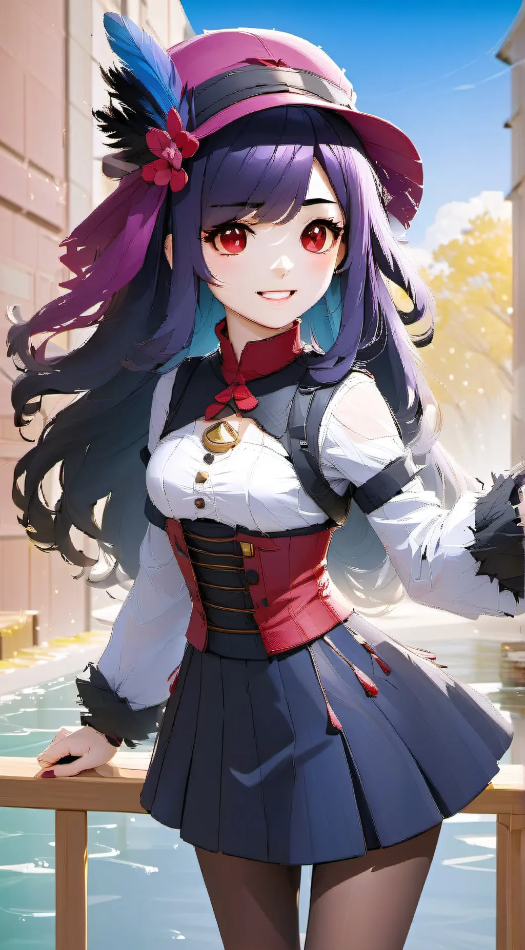 ai character: Zizzy Zebra background