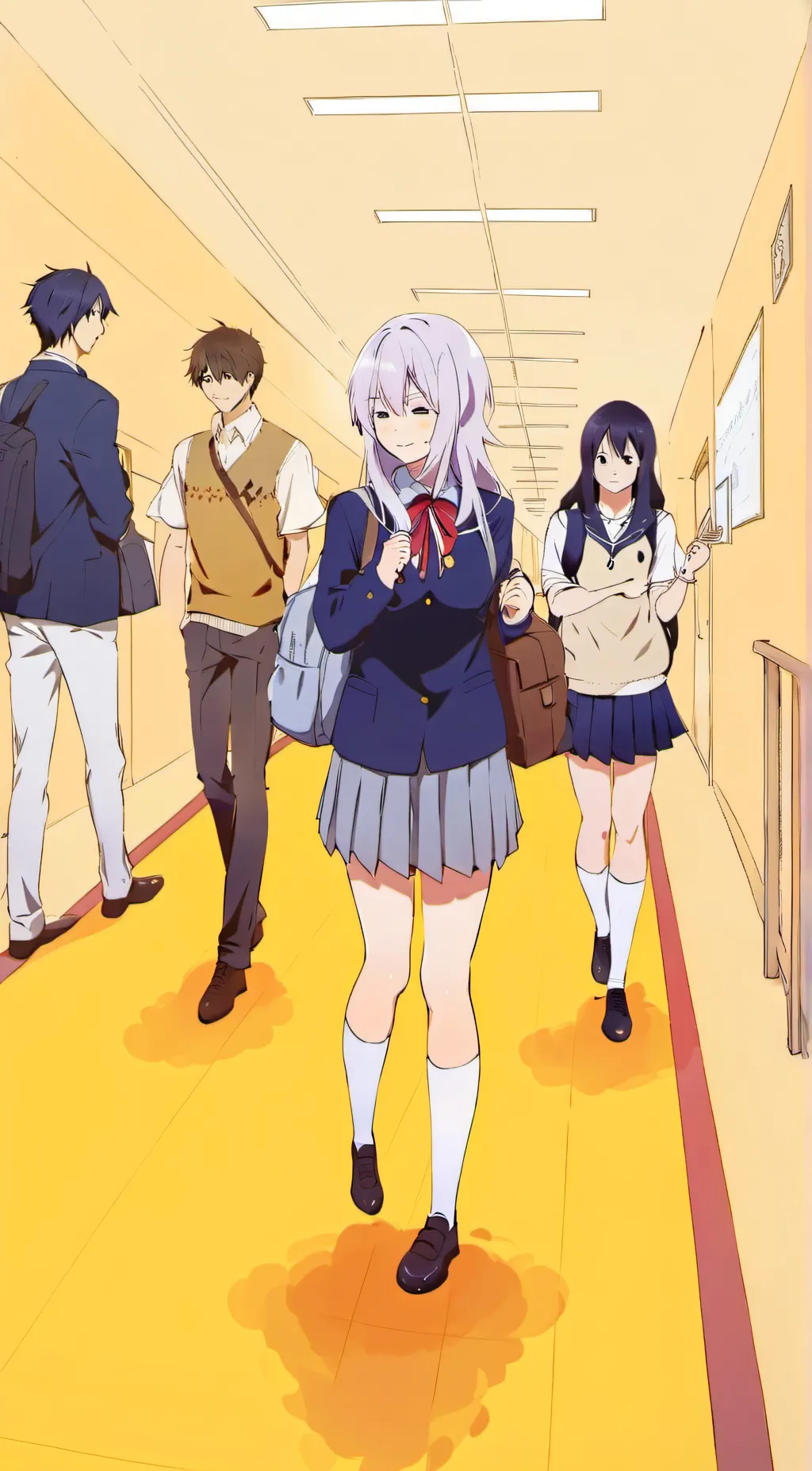 ai character: Classroom of elite background