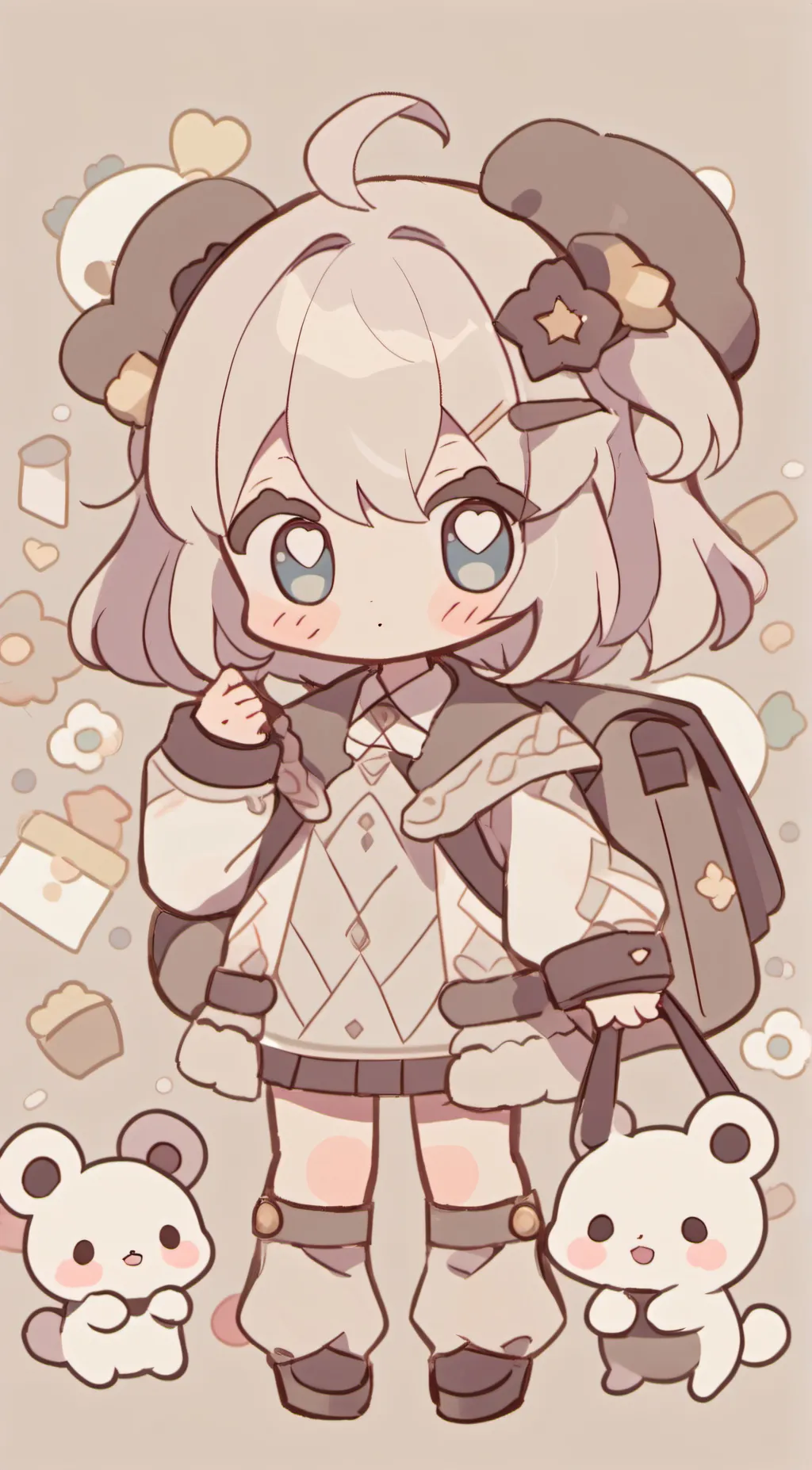 ai character: Hope background