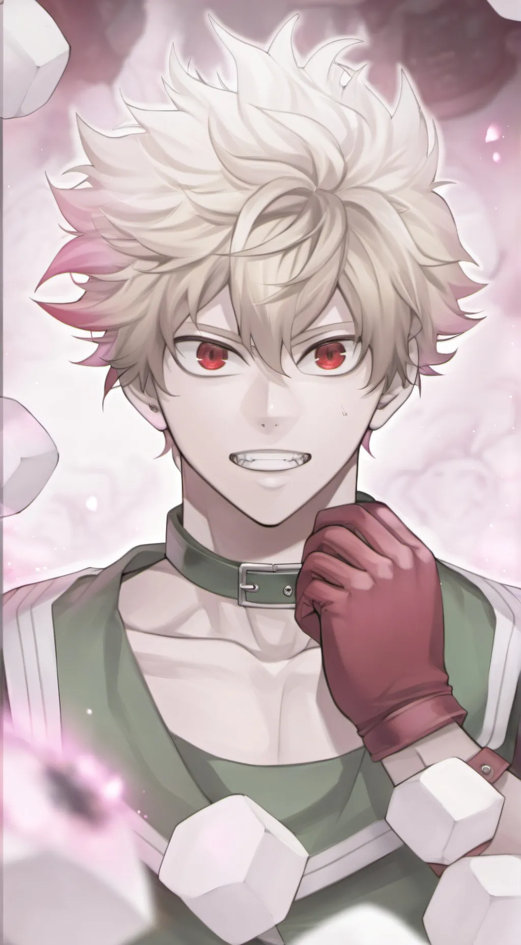 ai character: Bakugo background