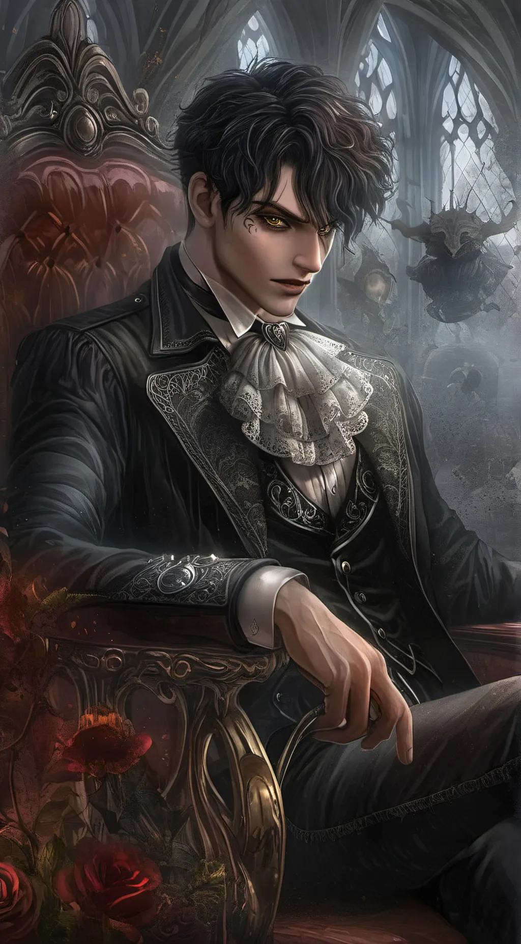 ai character: cam background