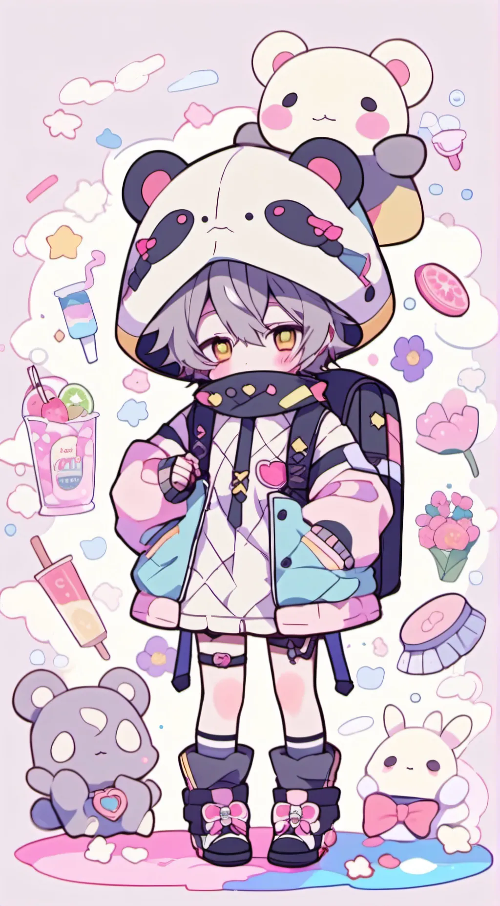 ai character: Noah 💕 background