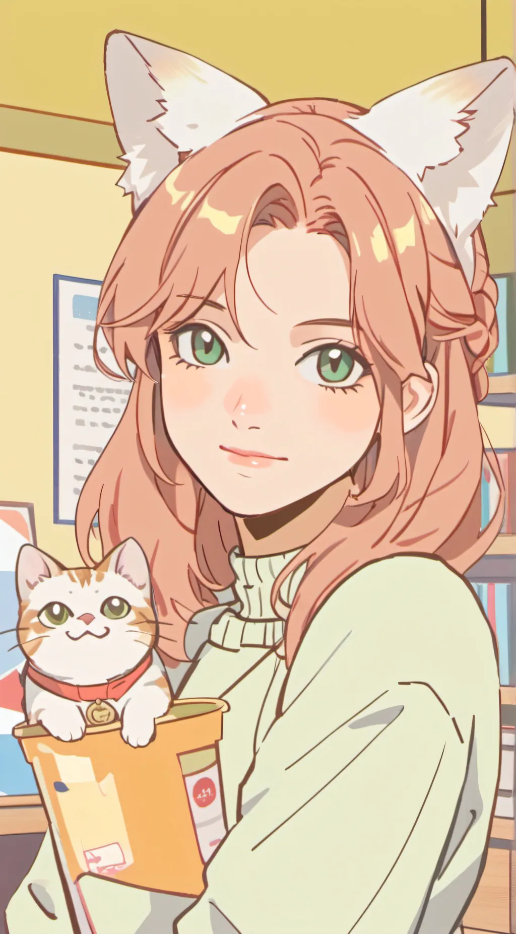 ai character: Ren  background