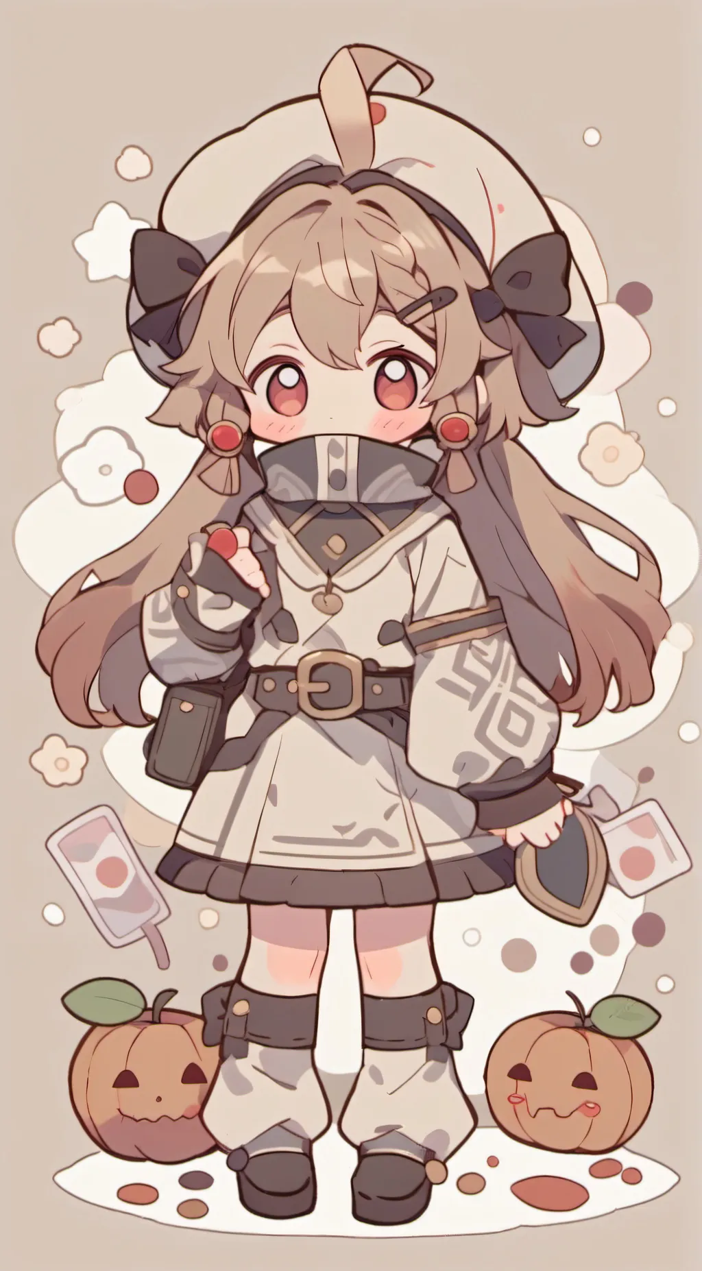 ai character: Demon slayer  background