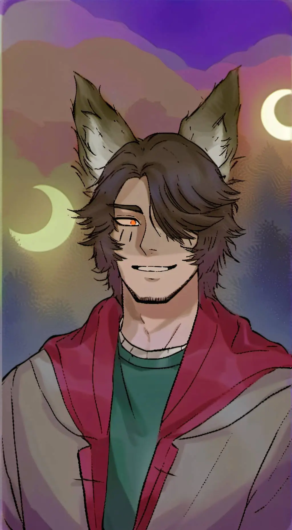 ai character: Micheal Afton :) background