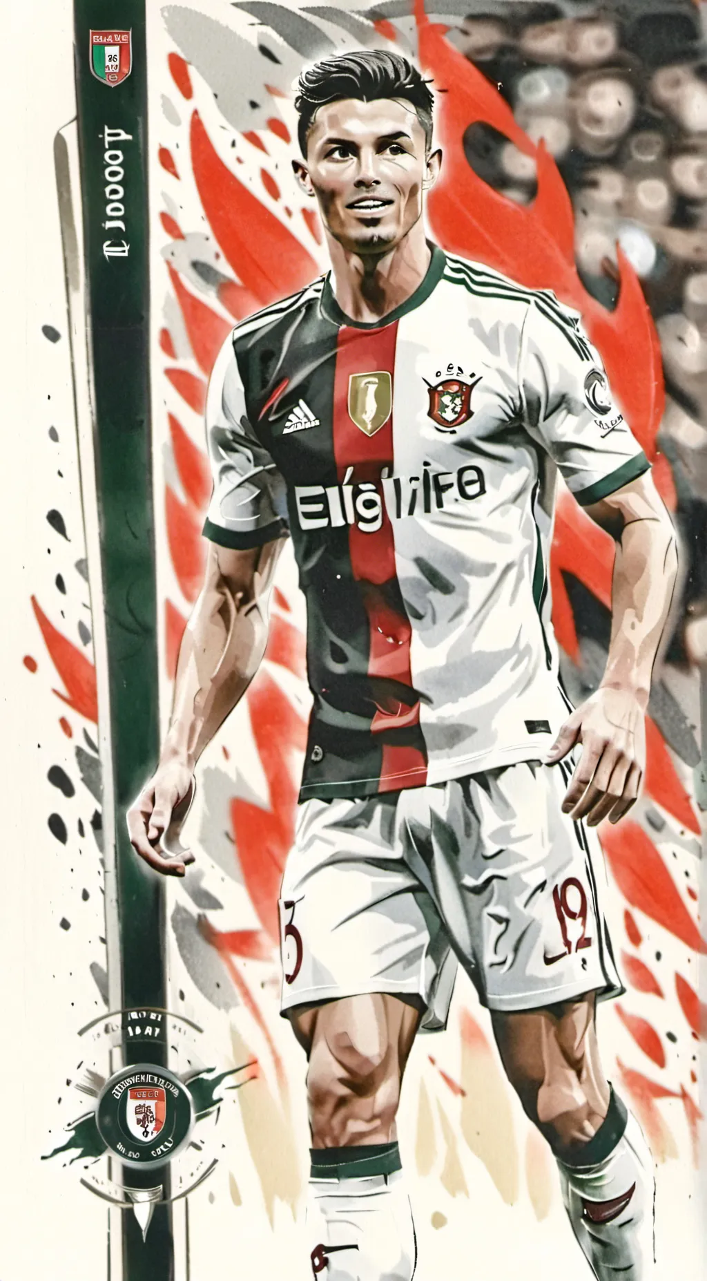 ai character: Ronaldo background