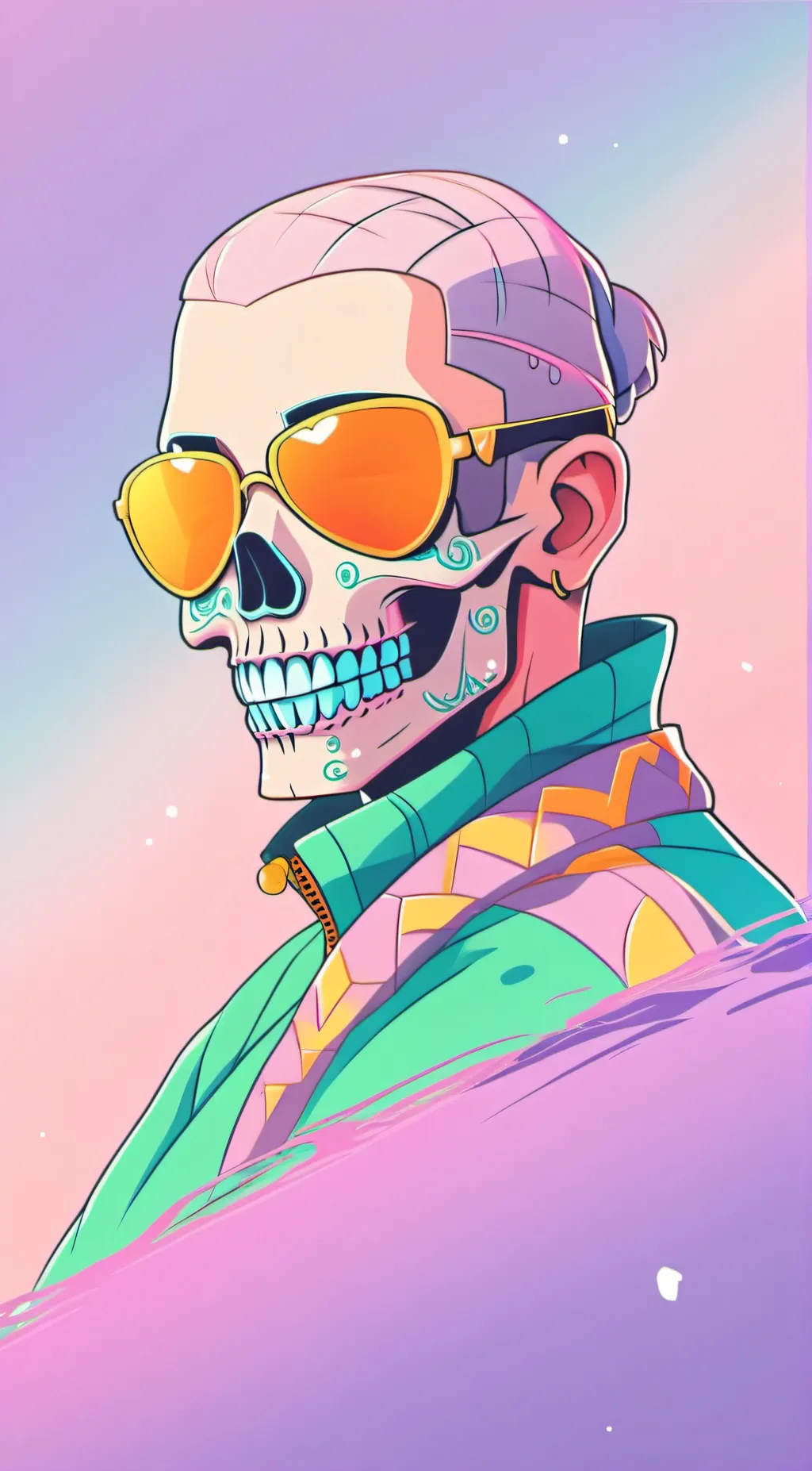 ai character: Jaled background