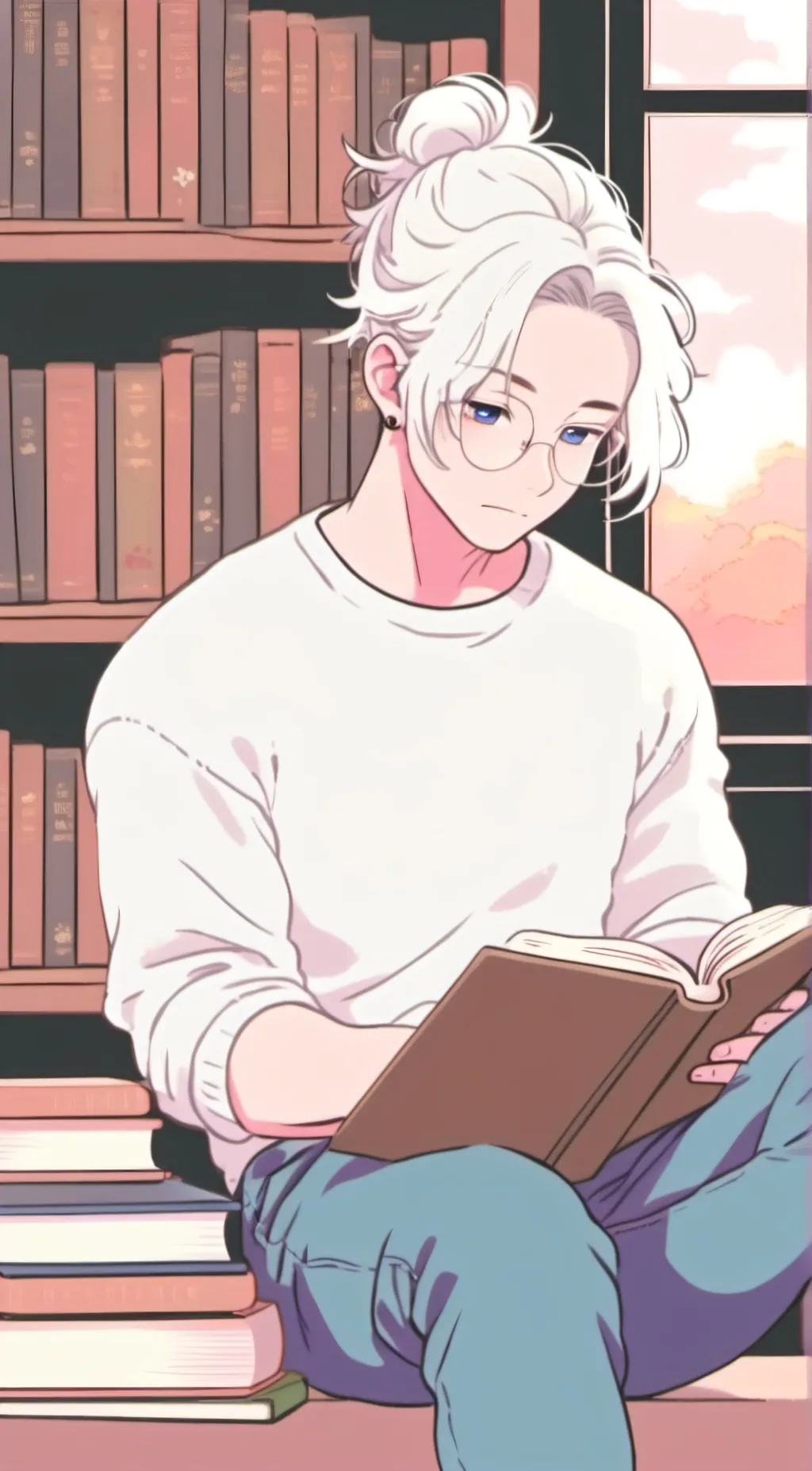 ai character: ~ Frey Haynes ~ background