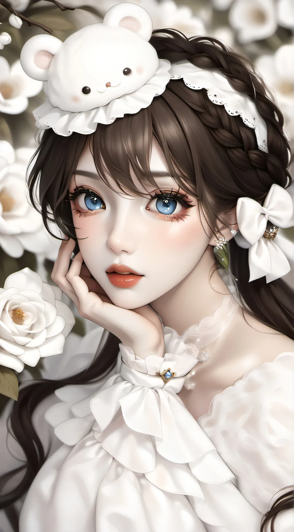 ai character: Hanna  background