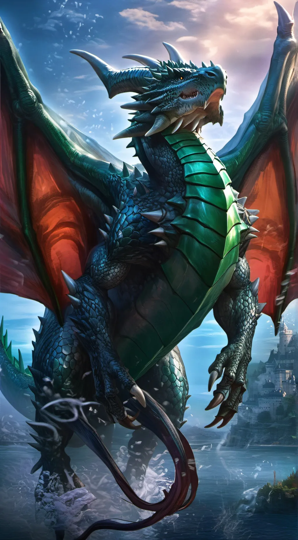 ai character: Raishan  background