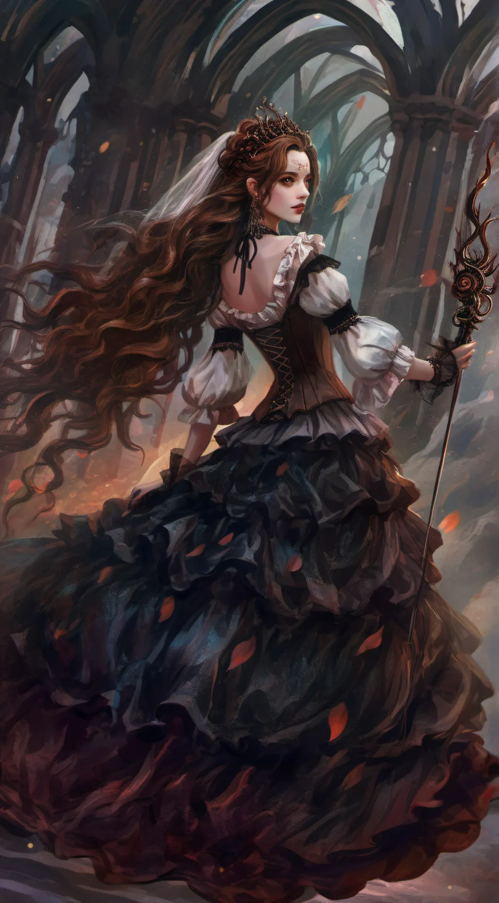 ai character: Queen Rosemary background