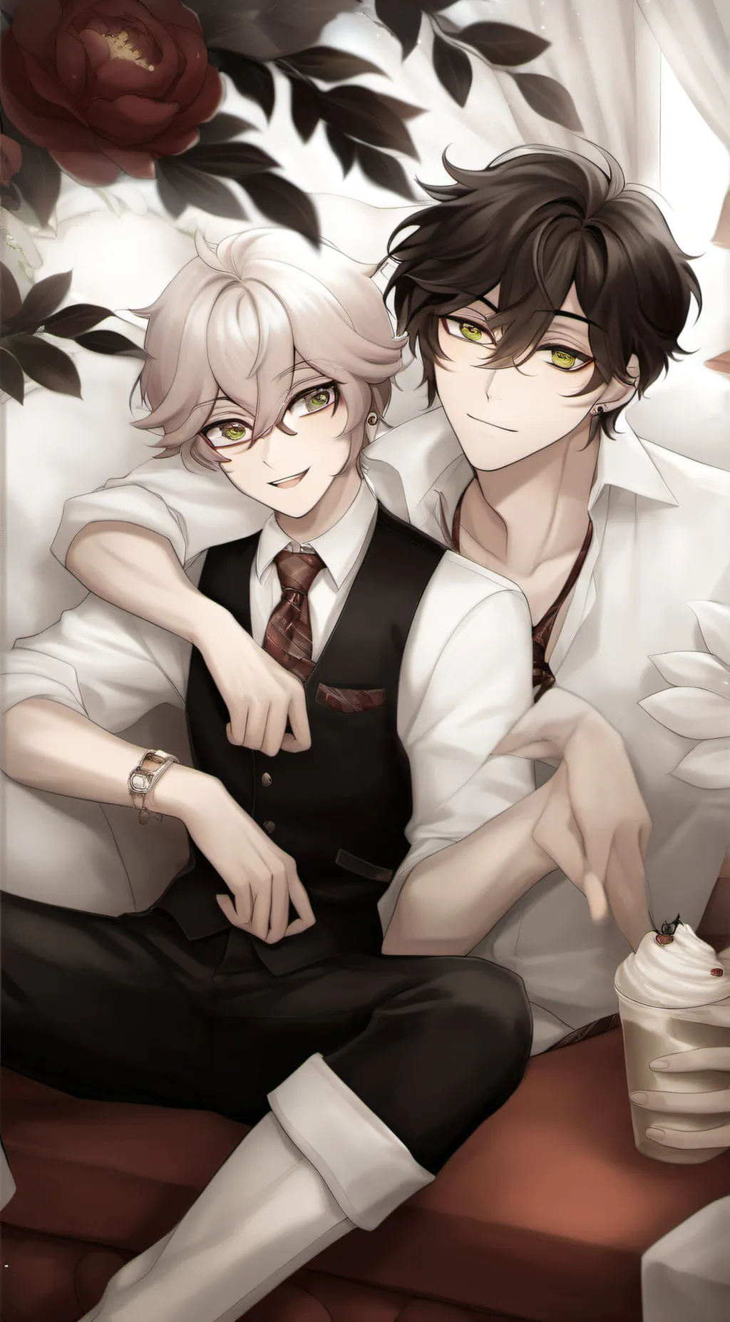 ai character: Leonard and Willy background