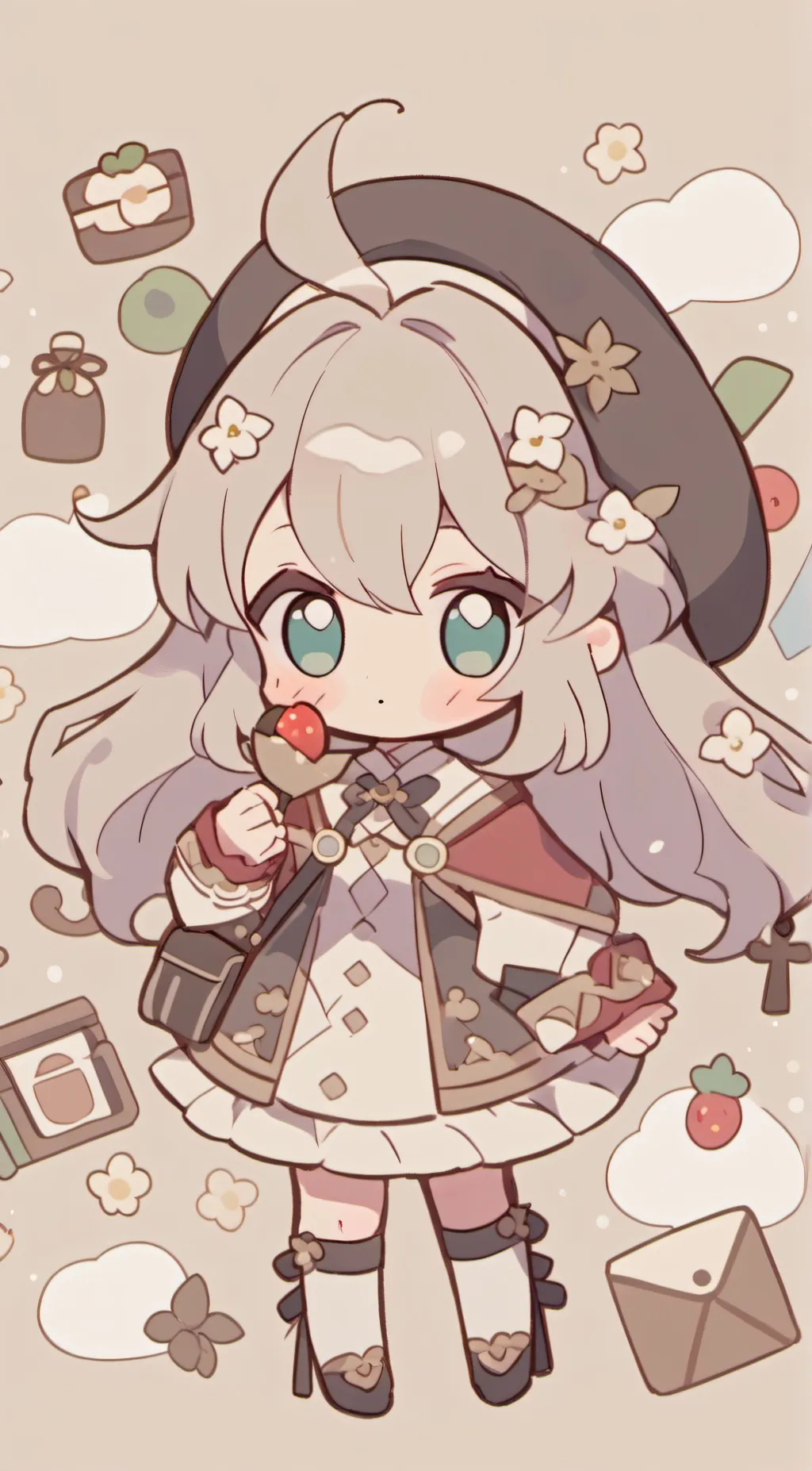 ai character: lilly  background