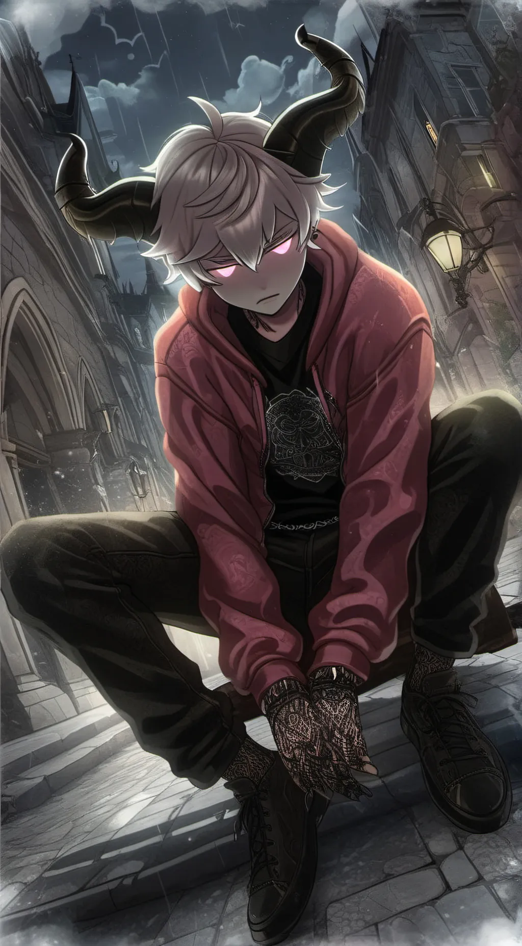 ai character: SELEVER background