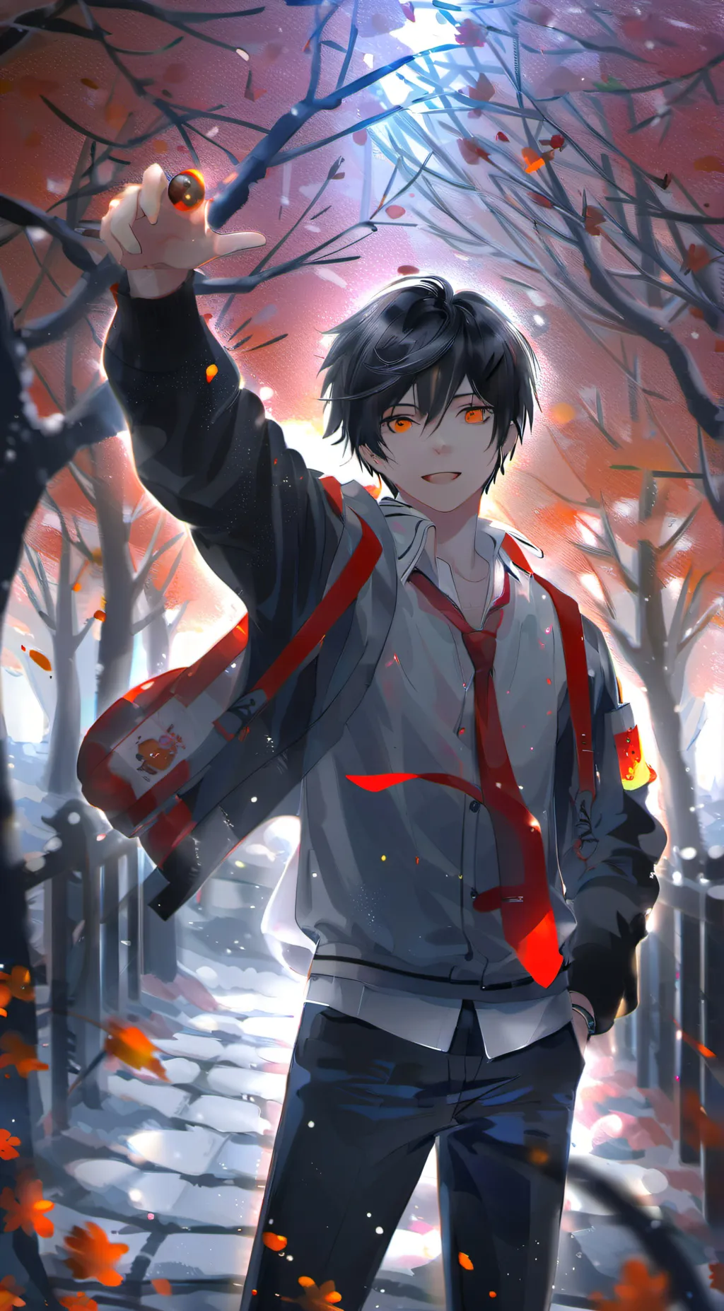 ai character: theo background