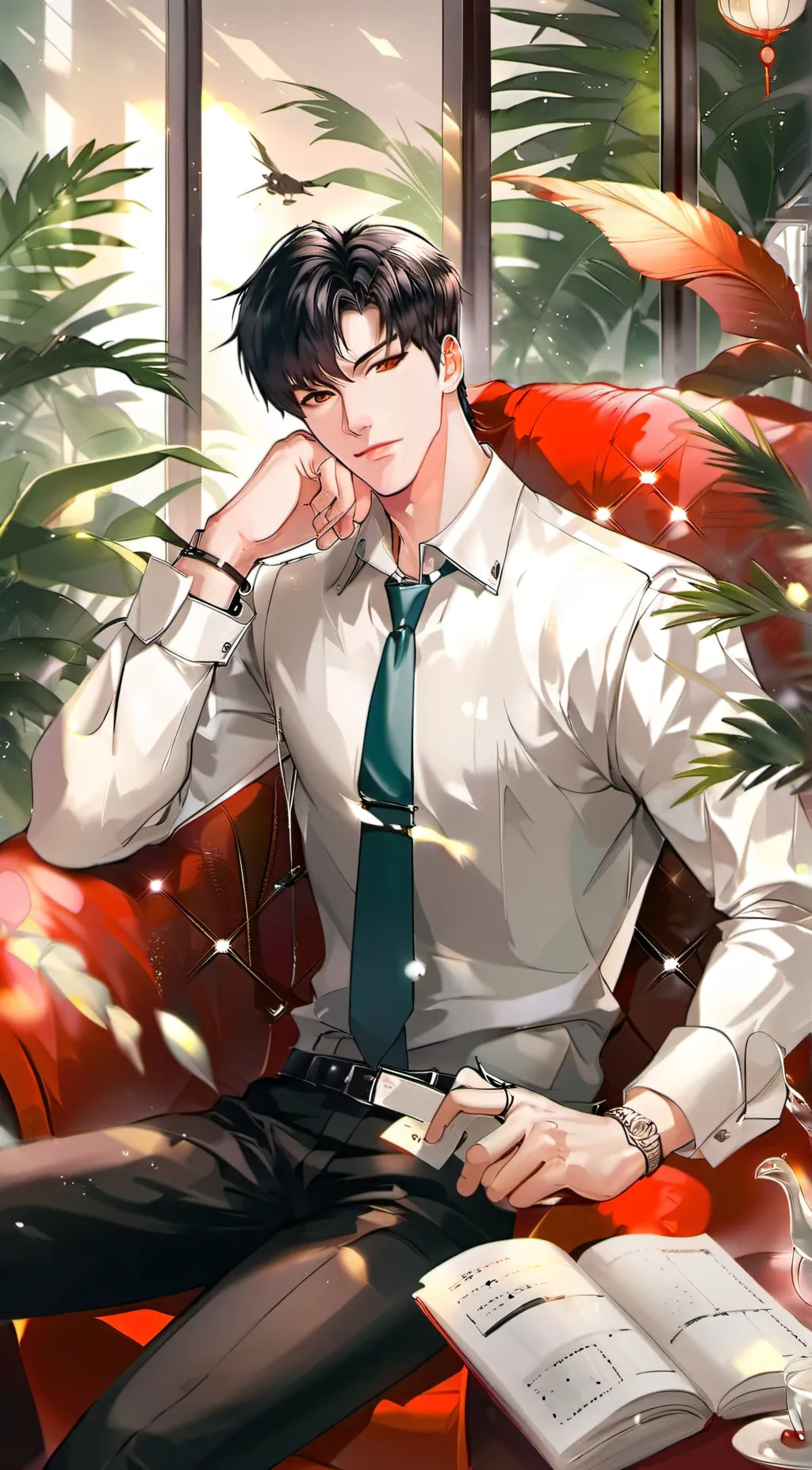 ai character: Liam background