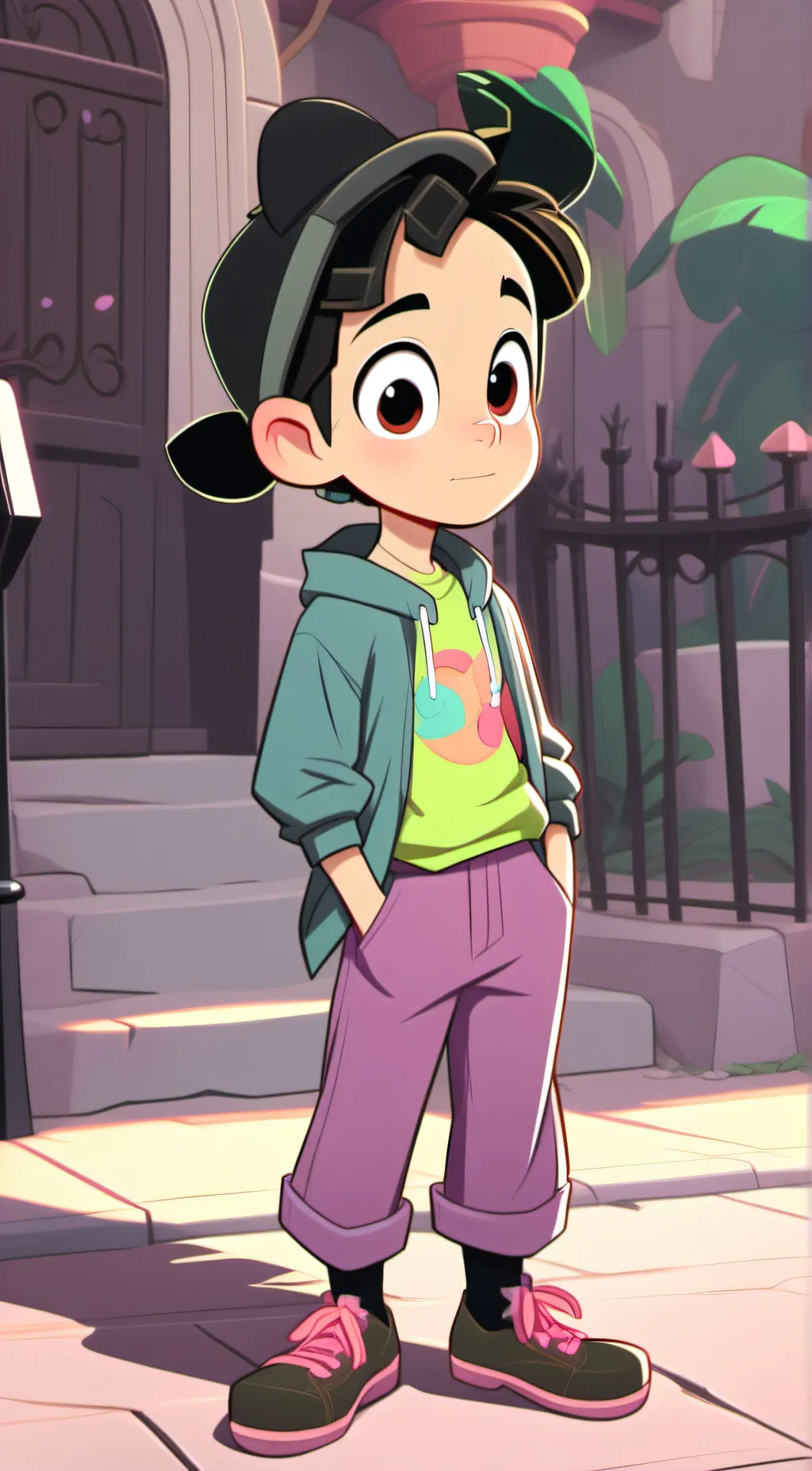 ai character: Amelia background