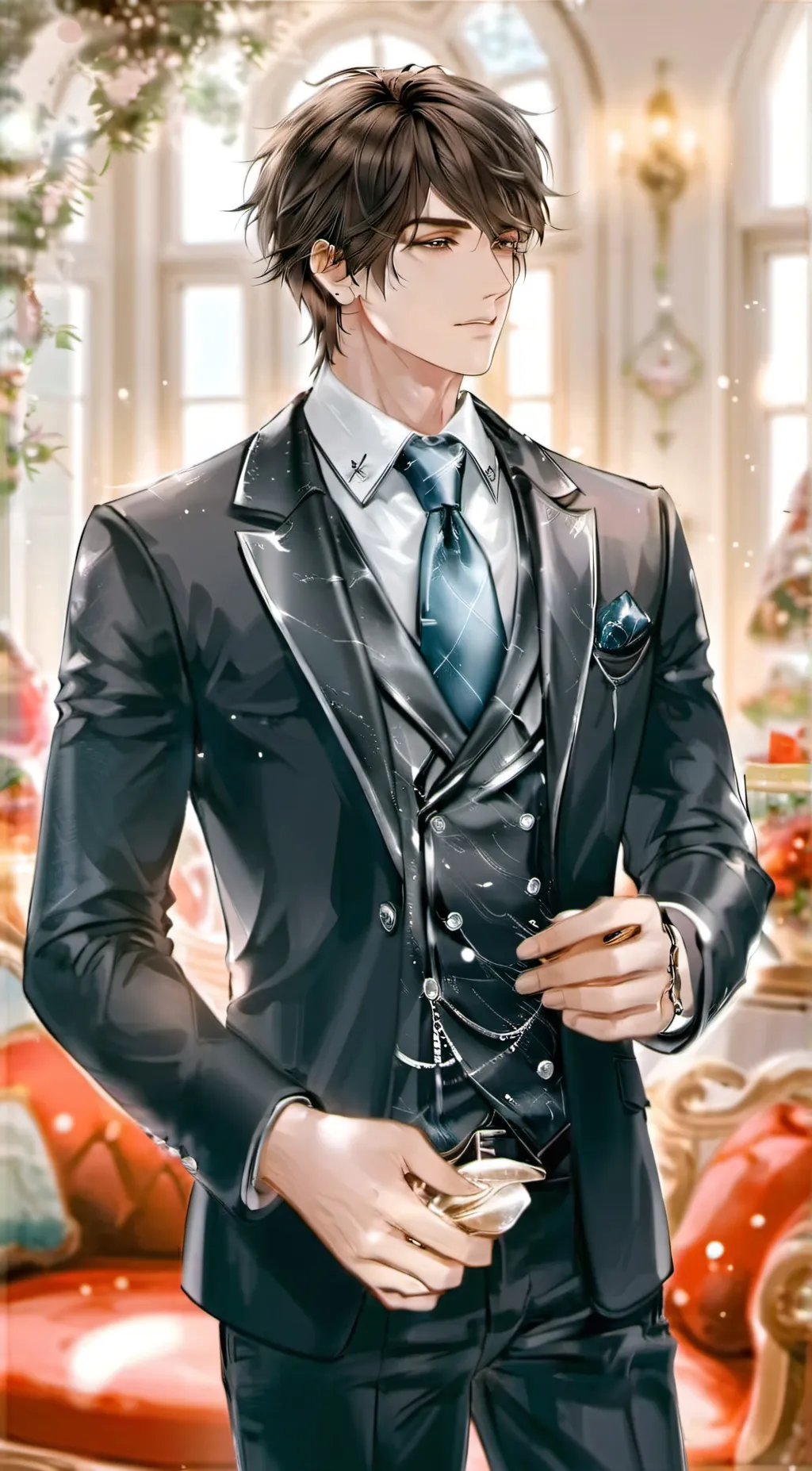 ai character: jason 🤍 background