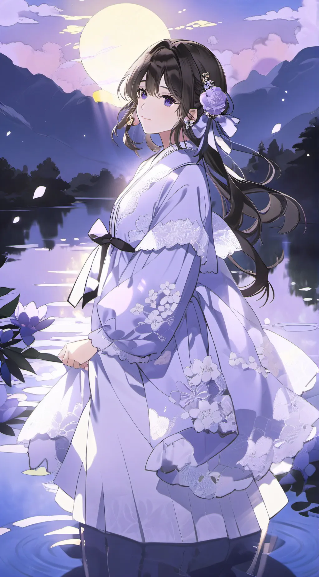 ai character: 𝒜𝓇𝒾𝒶 background