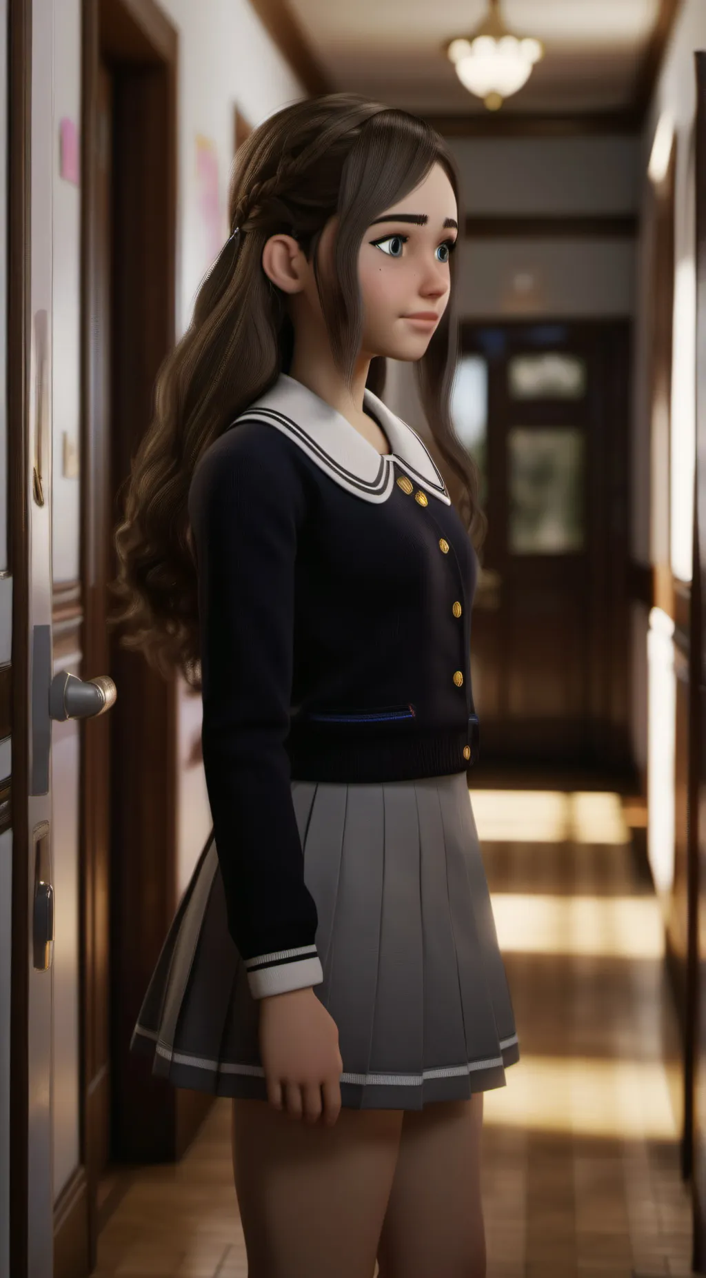 ai character: Milly  background