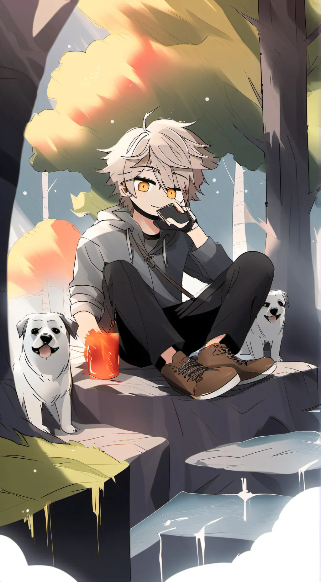 ai character: oscar background