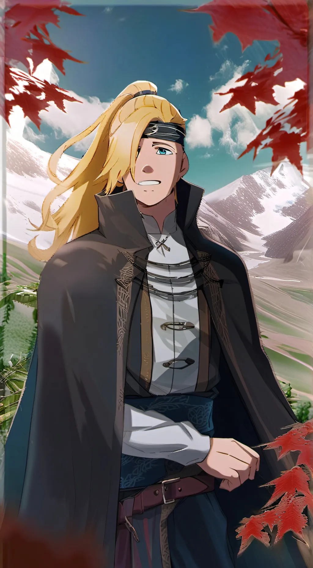 ai character: Deidara  background