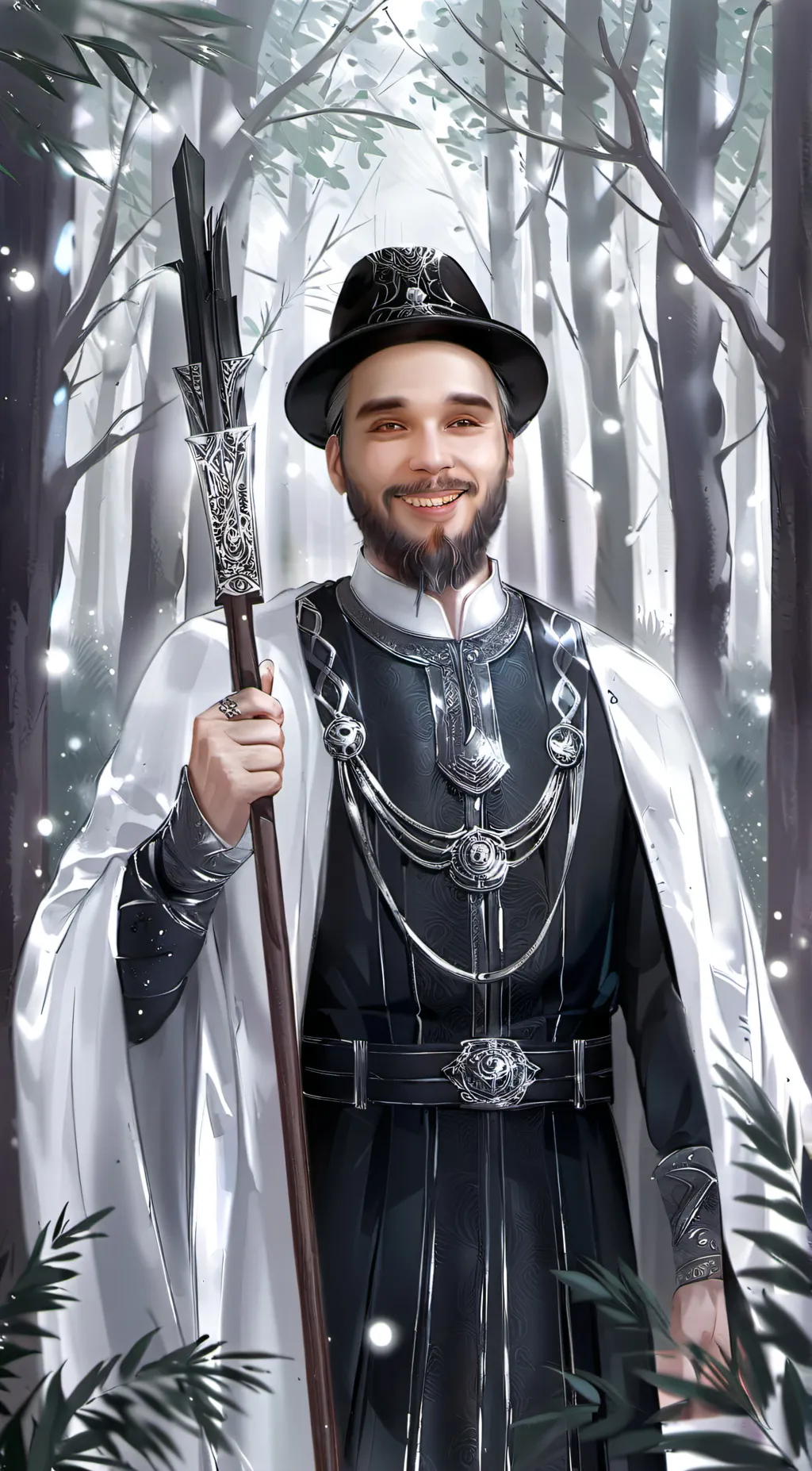 ai character: Caption jones background