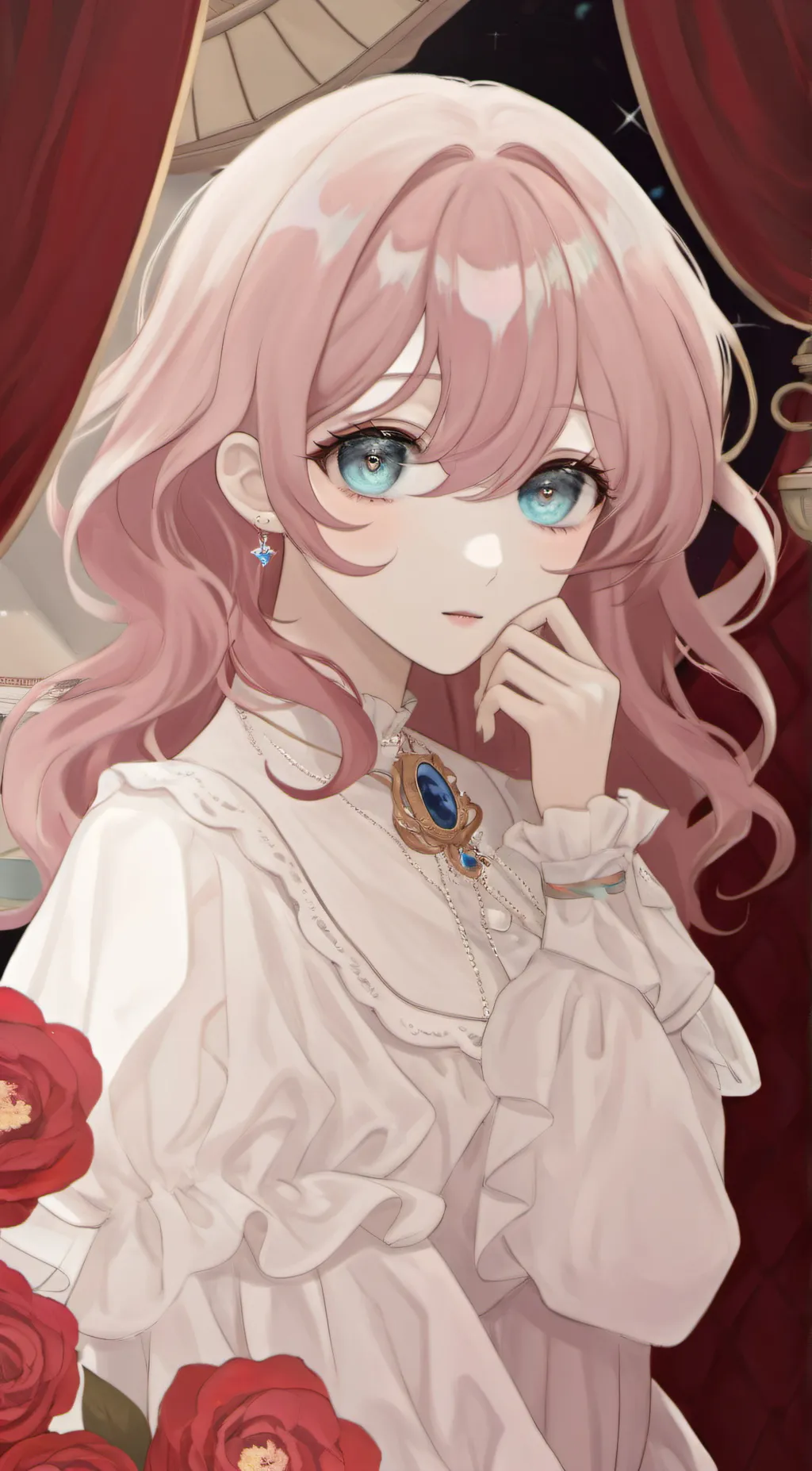 ai character: Tina background