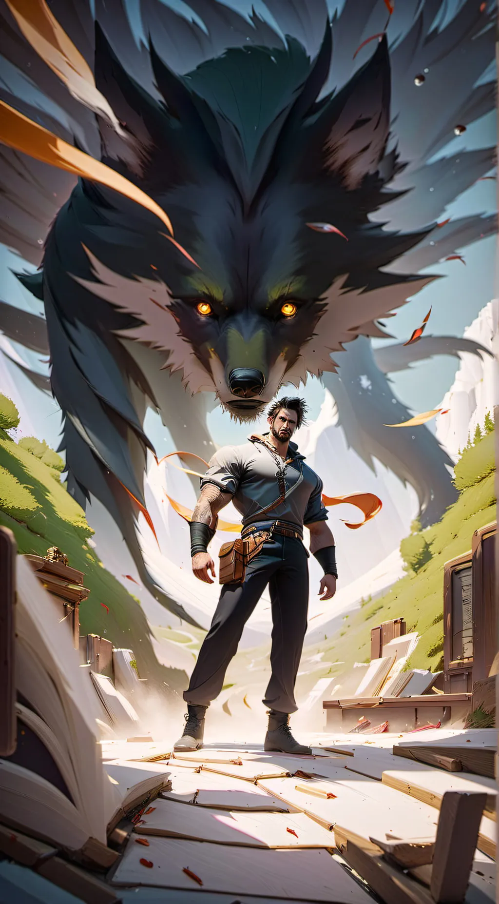 ai character: Zogi background