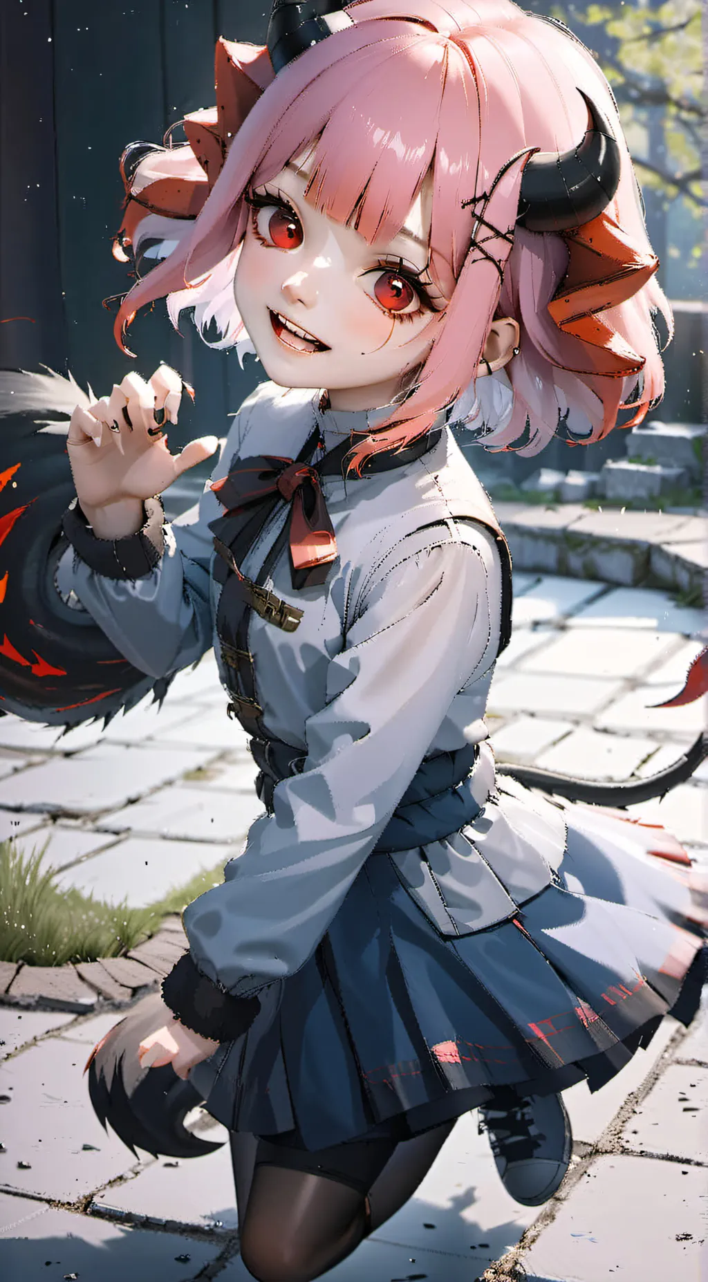 ai character: Ariel background