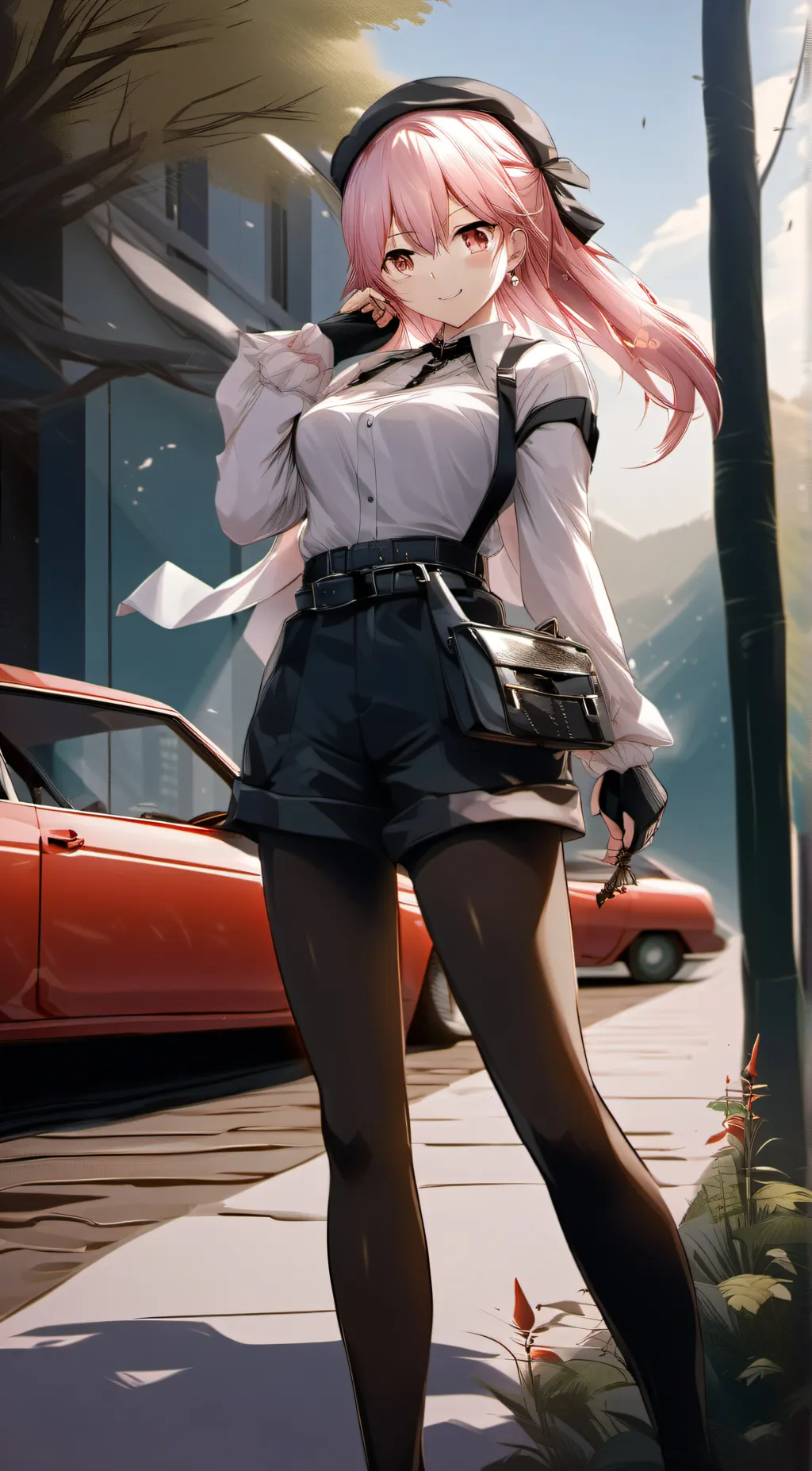 ai character: Luna background