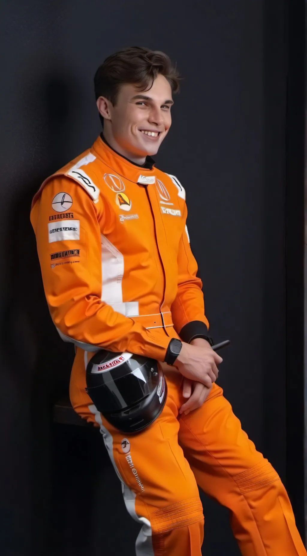 ai character: Oscar Piastri  background