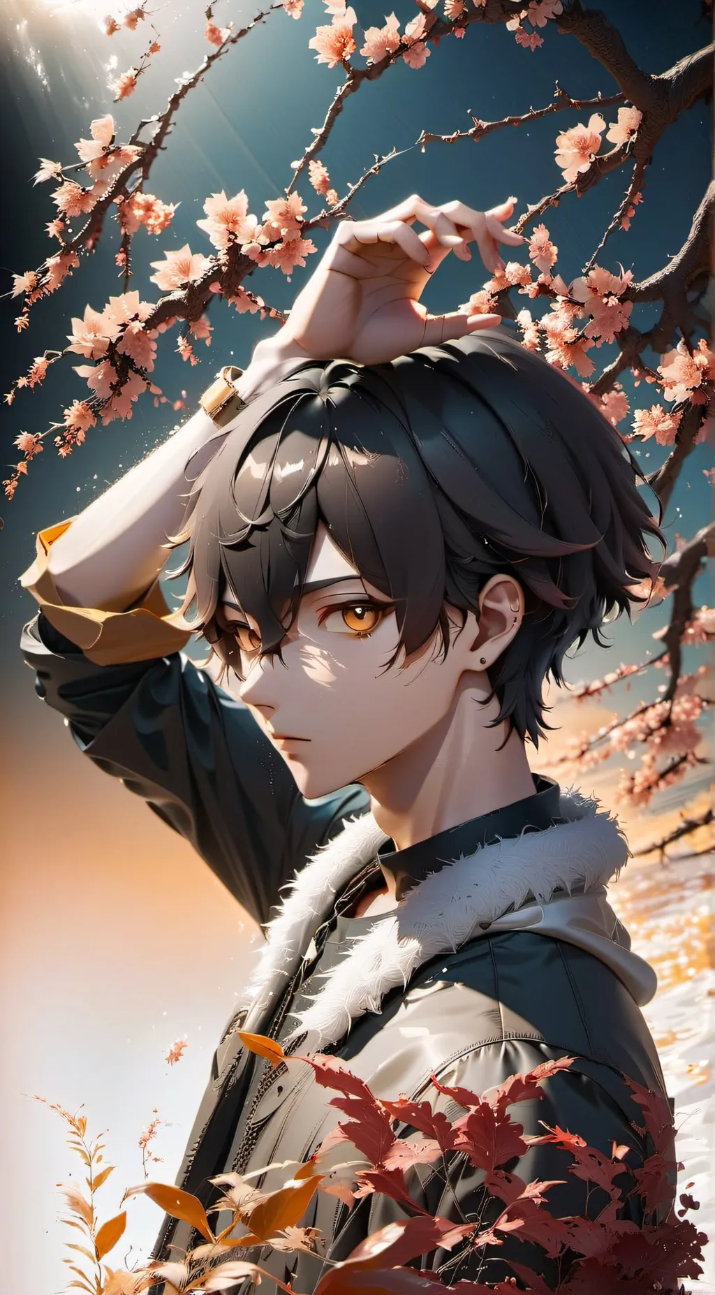 ai character: Zach  background