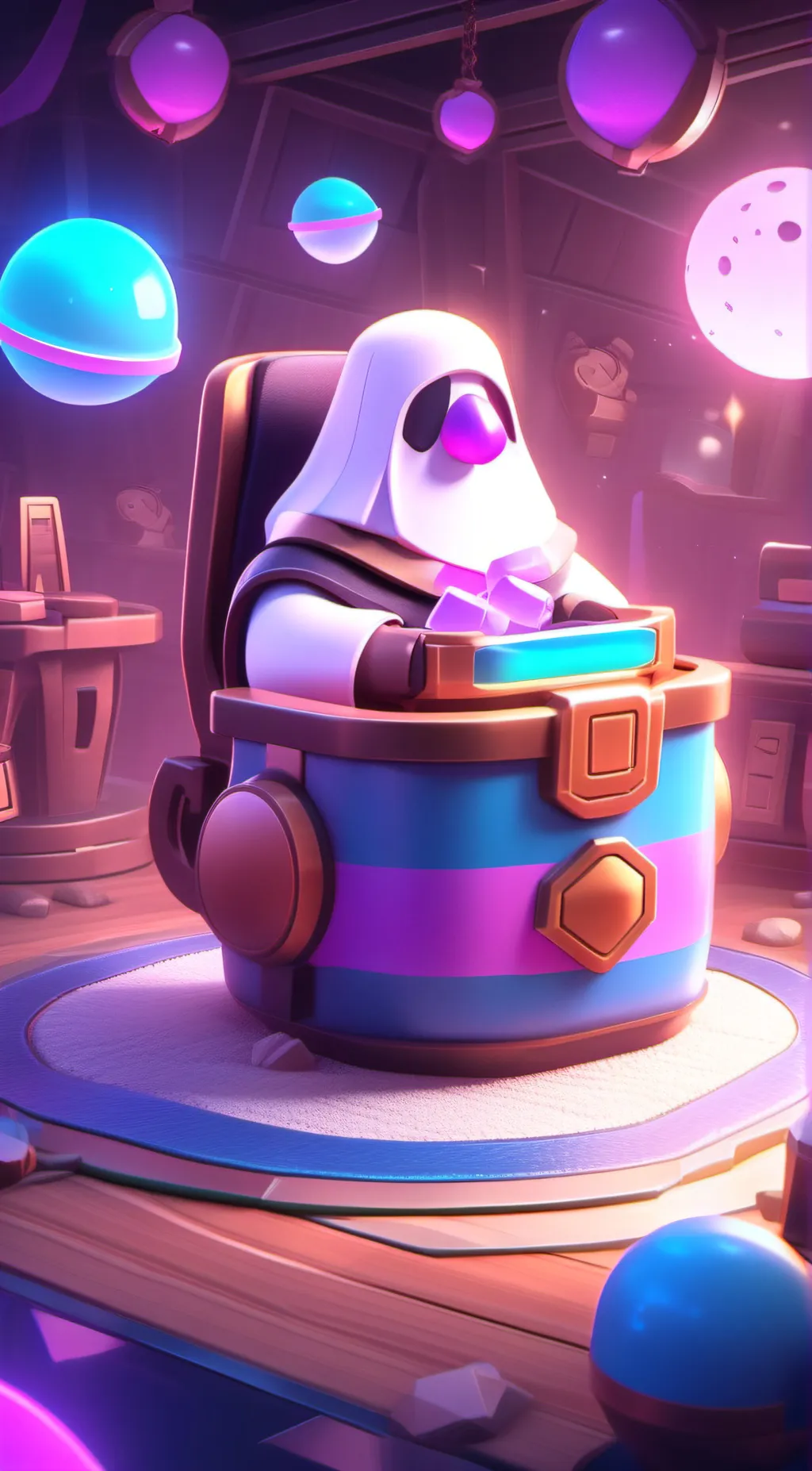 ai character: Among usss background