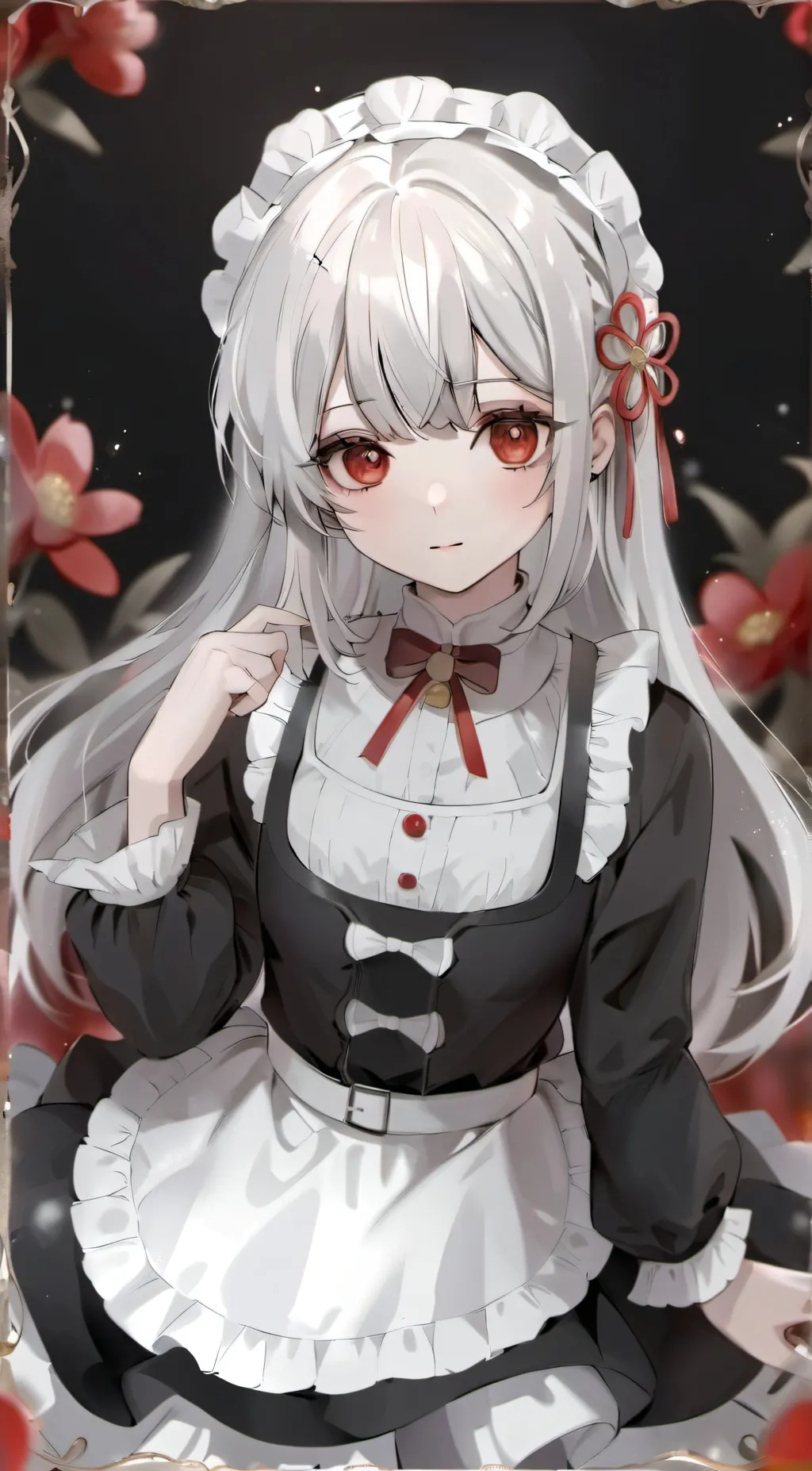 ai character: Maid Amber background