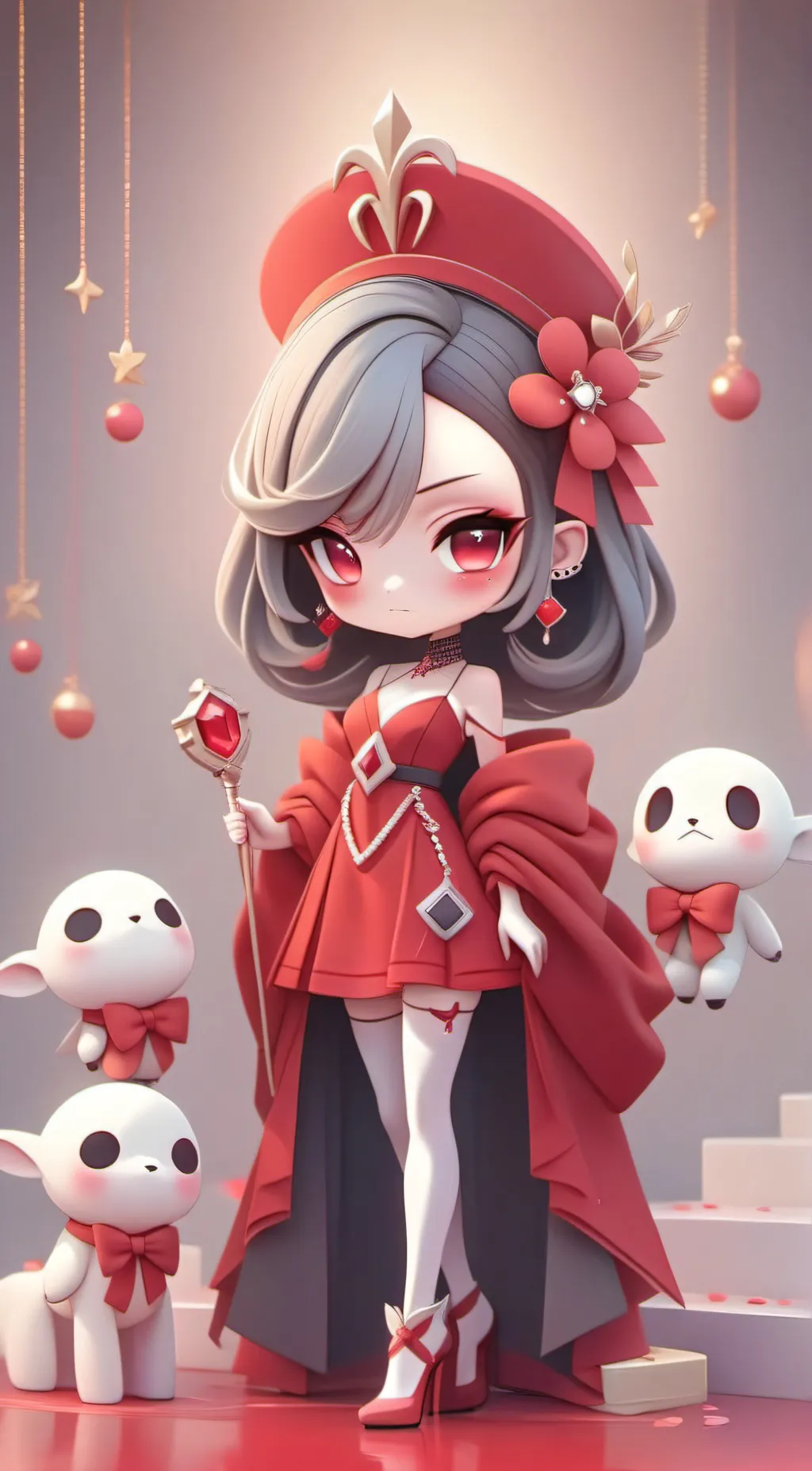 ai character: ThE vEeS✨👍 background