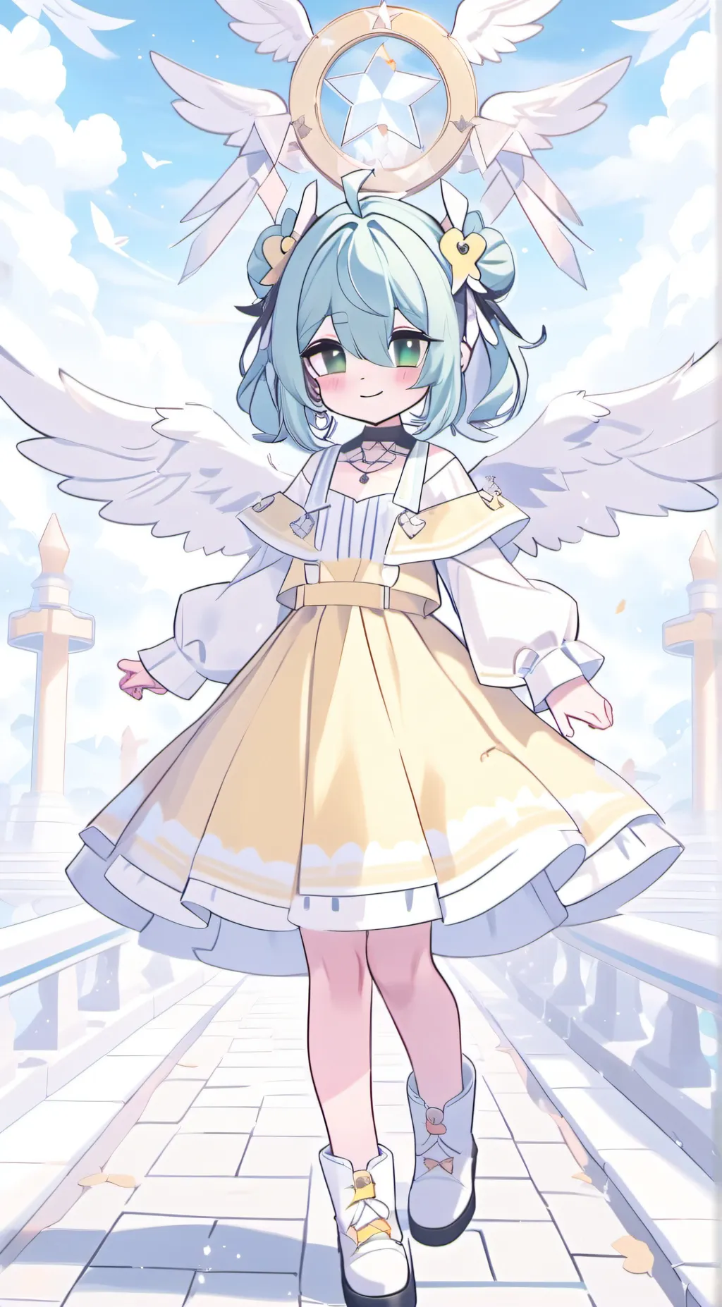 ai character: Suny background