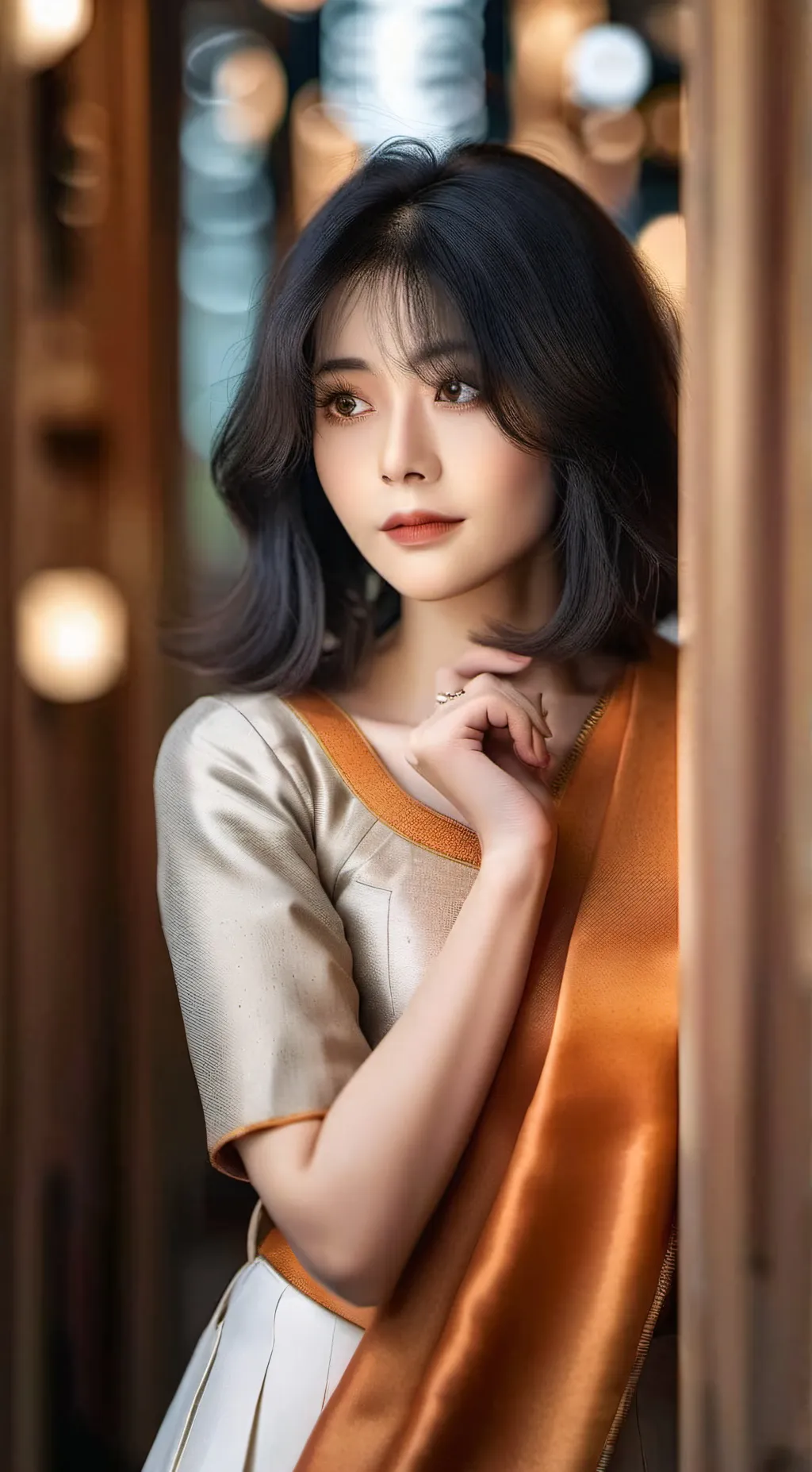 ai character: cristine background