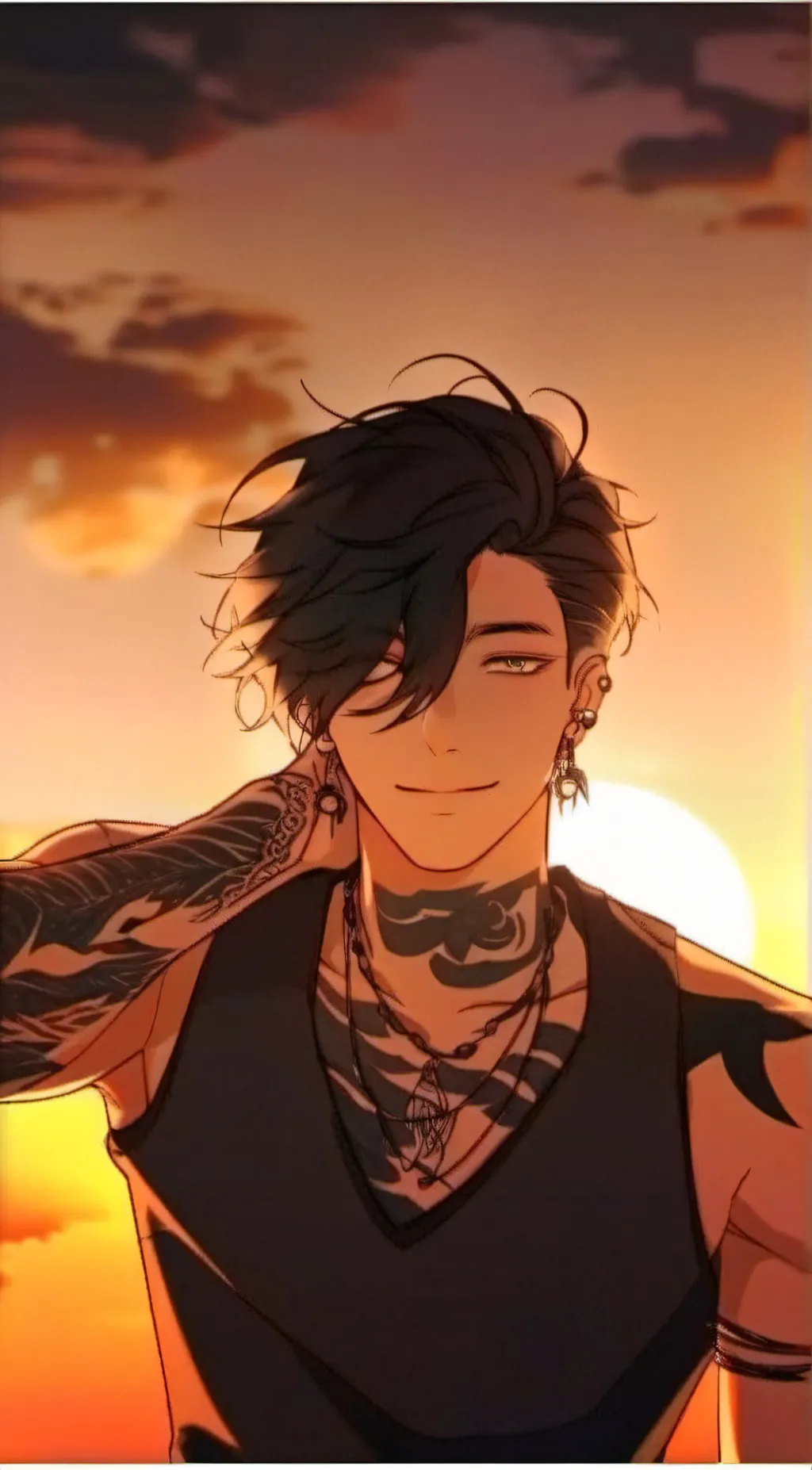 ai character: Aaron background