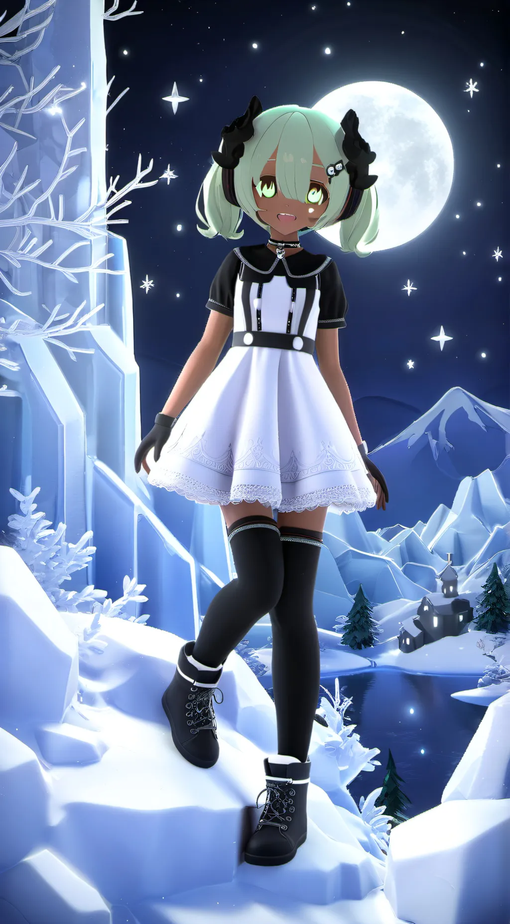 ai character: KAYA background