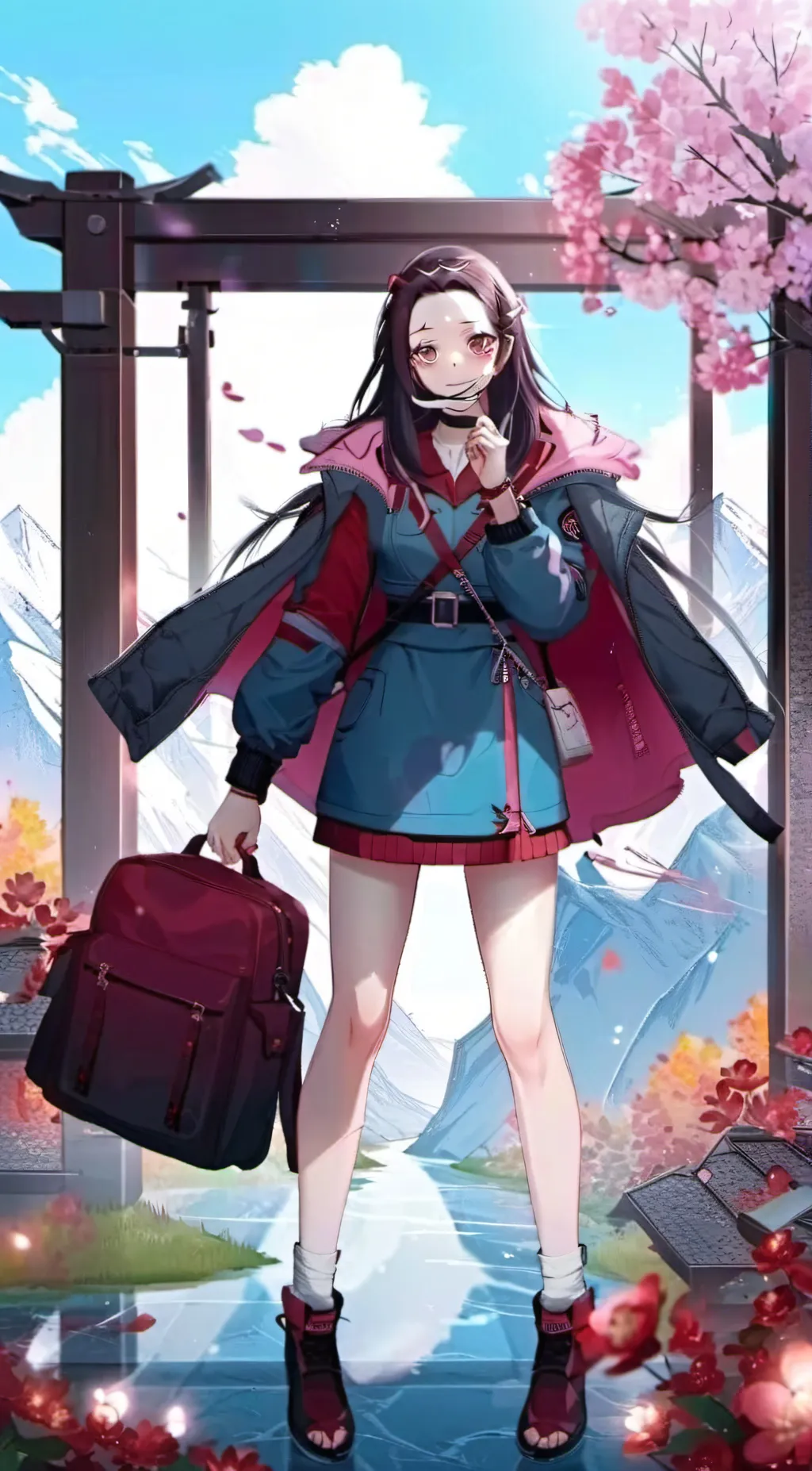 ai character: Nezuco Chan background