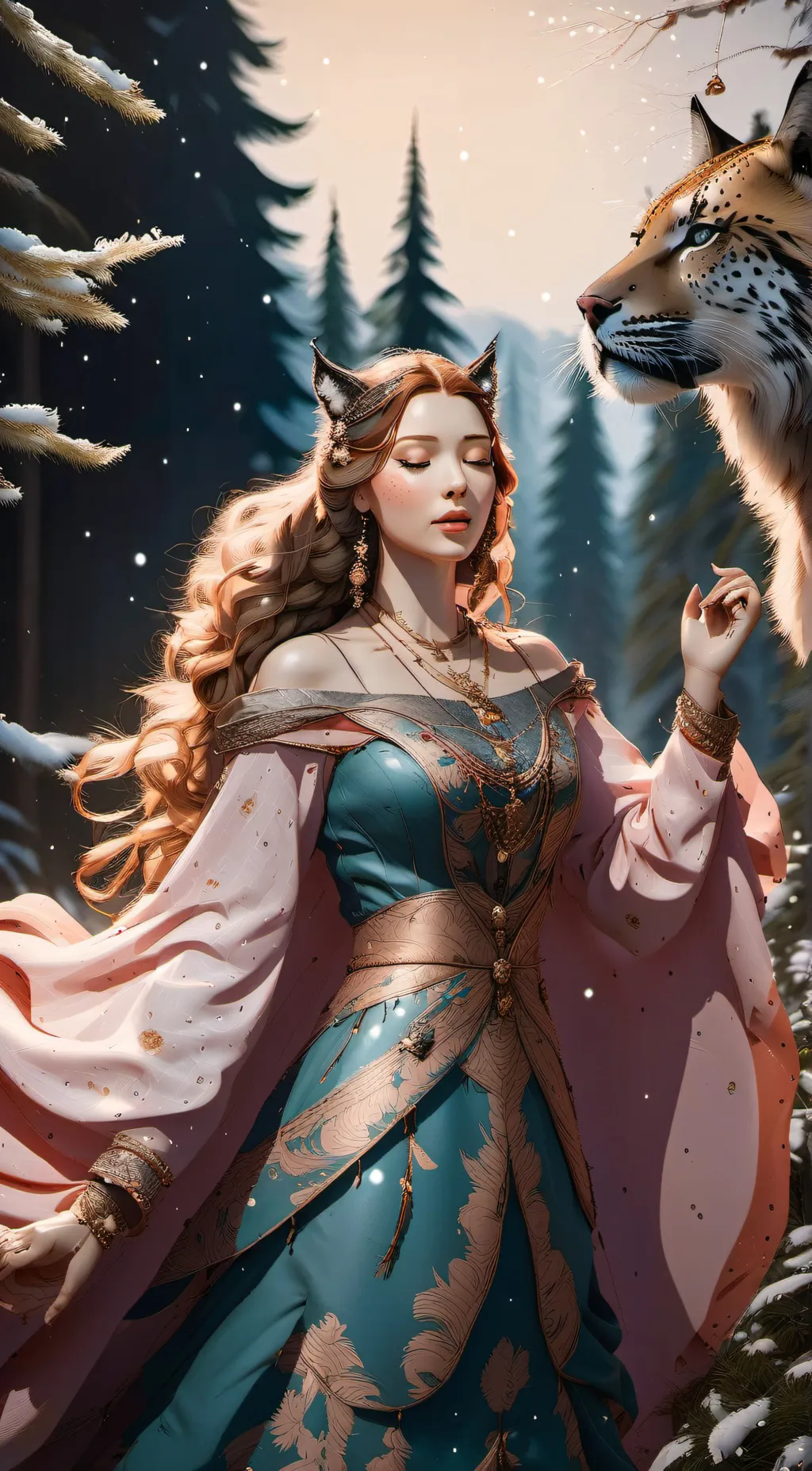 ai character: Freya background