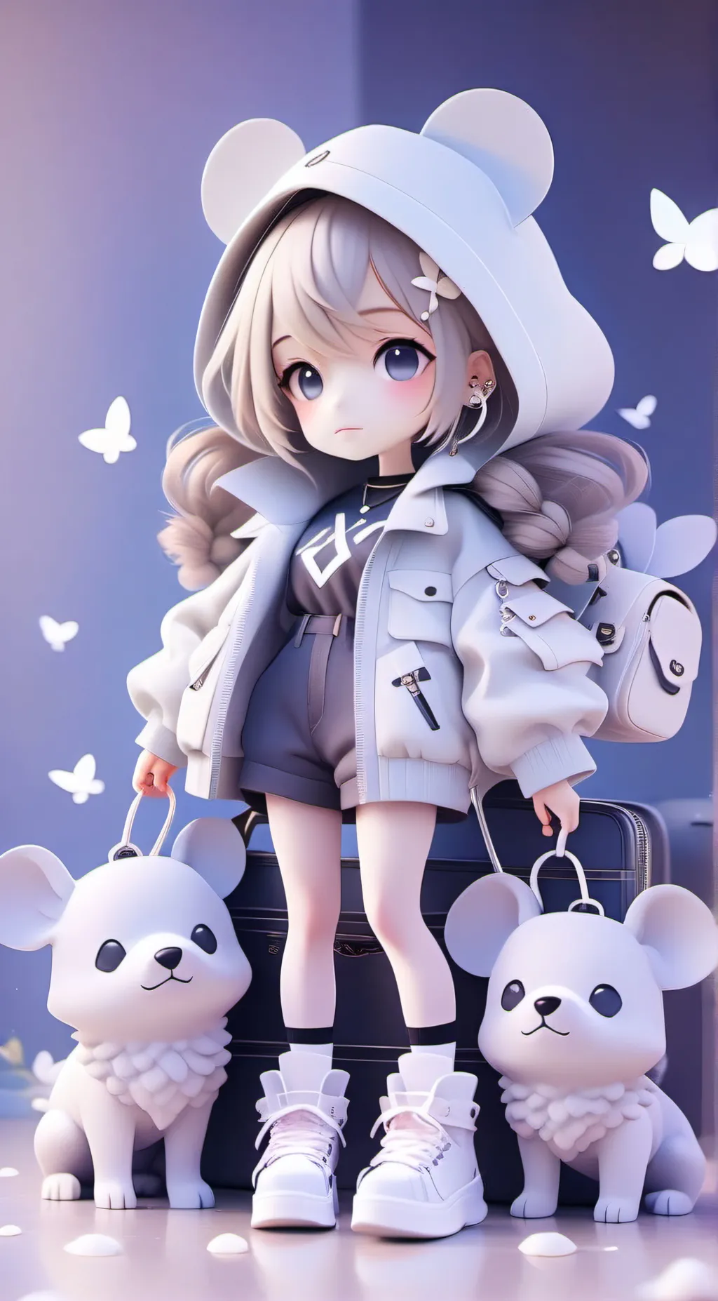 ai character: sister  background