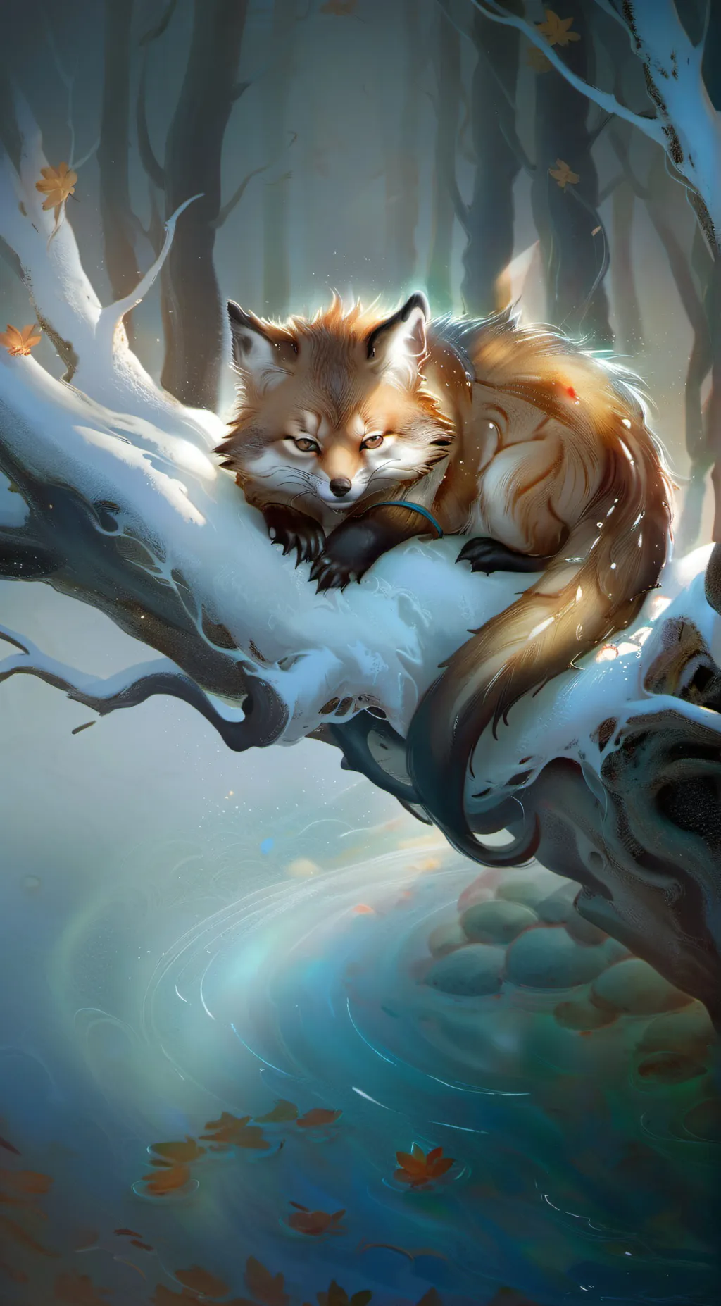 ai character: calm down with me  background